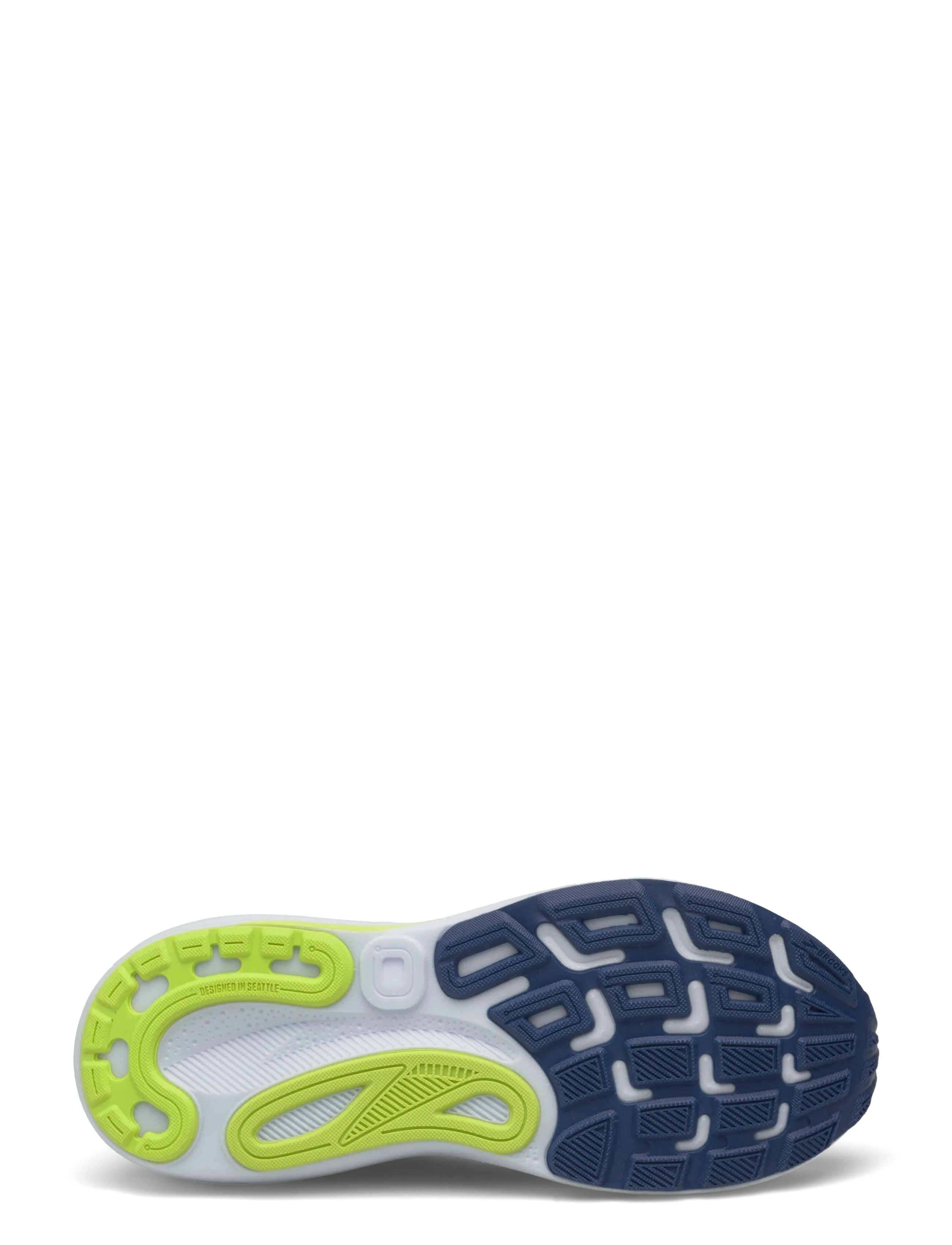 Brooks - Adrenaline GTS 24 - løbesko - navy peony/black/acid lime - 4
