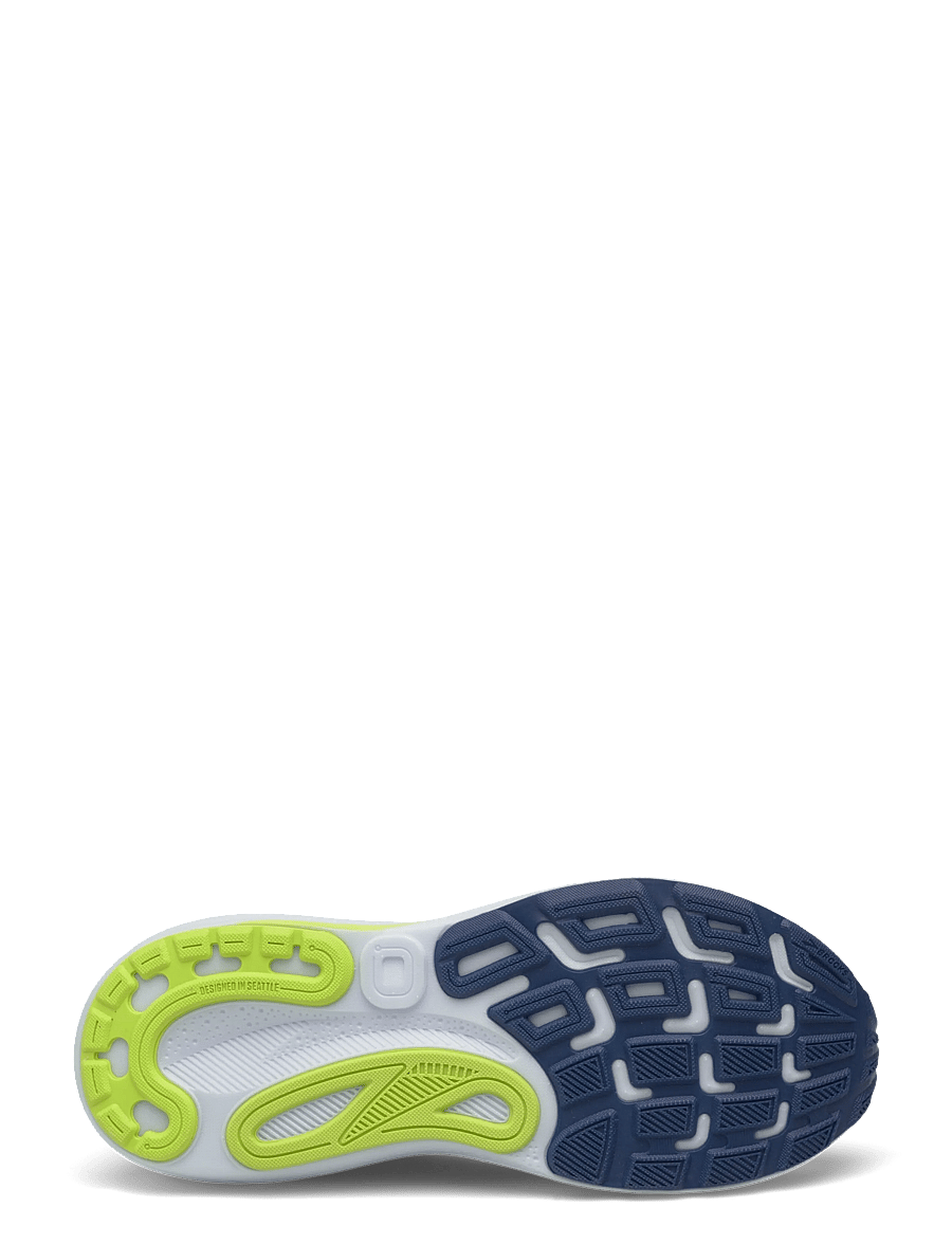 Brooks - Adrenaline GTS 24 - løbesko - navy peony/black/acid lime - 4