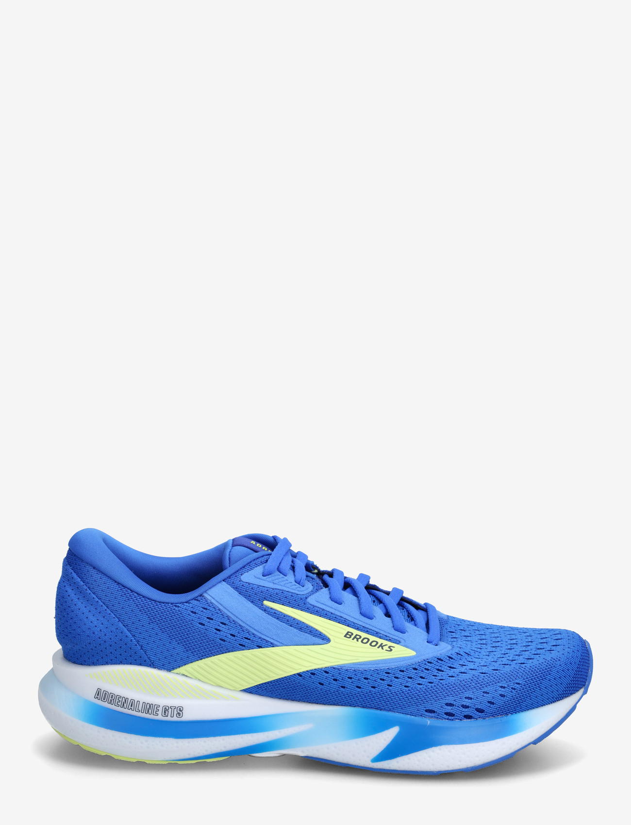 Brooks - Adrenaline GTS 24 - løbesko - cobalt/neo yellow/peacoat - 1