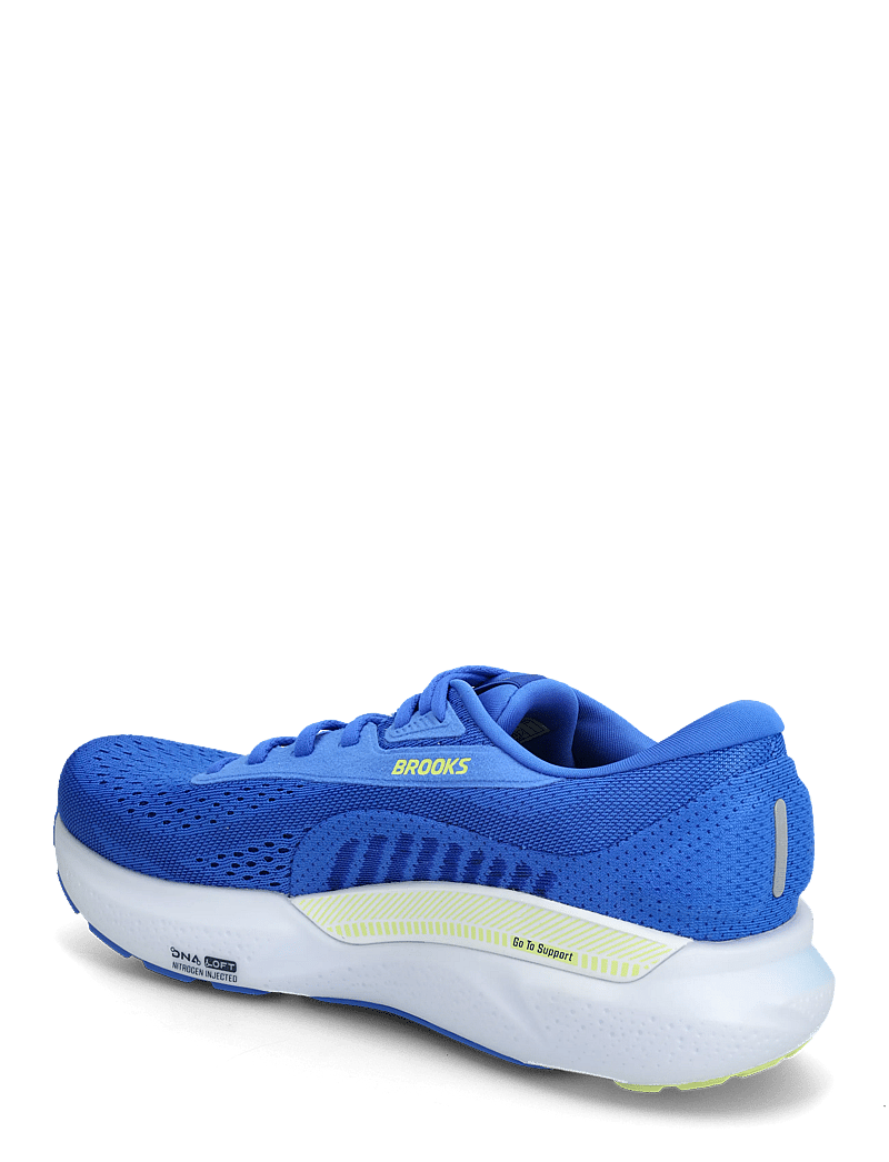 Brooks - Adrenaline GTS 24 - løbesko - cobalt/neo yellow/peacoat - 2