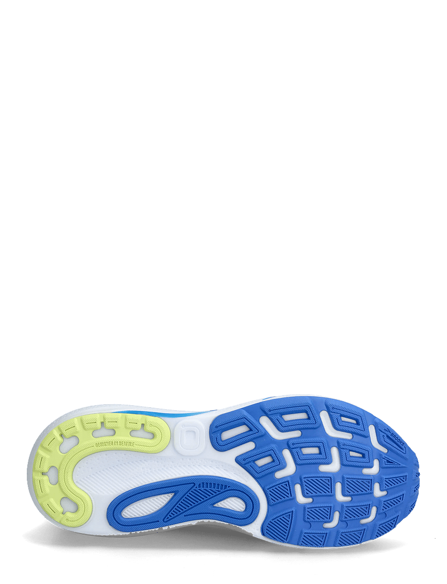 Brooks - Adrenaline GTS 24 - löparskor - cobalt/neo yellow/peacoat - 4