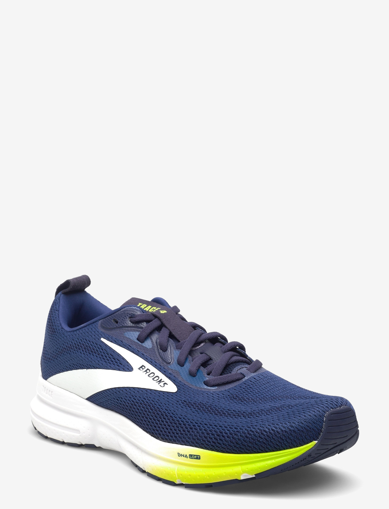 Brooks - Trace 4 - jooksujalatsid - navy/peacoat/acid lime - 0