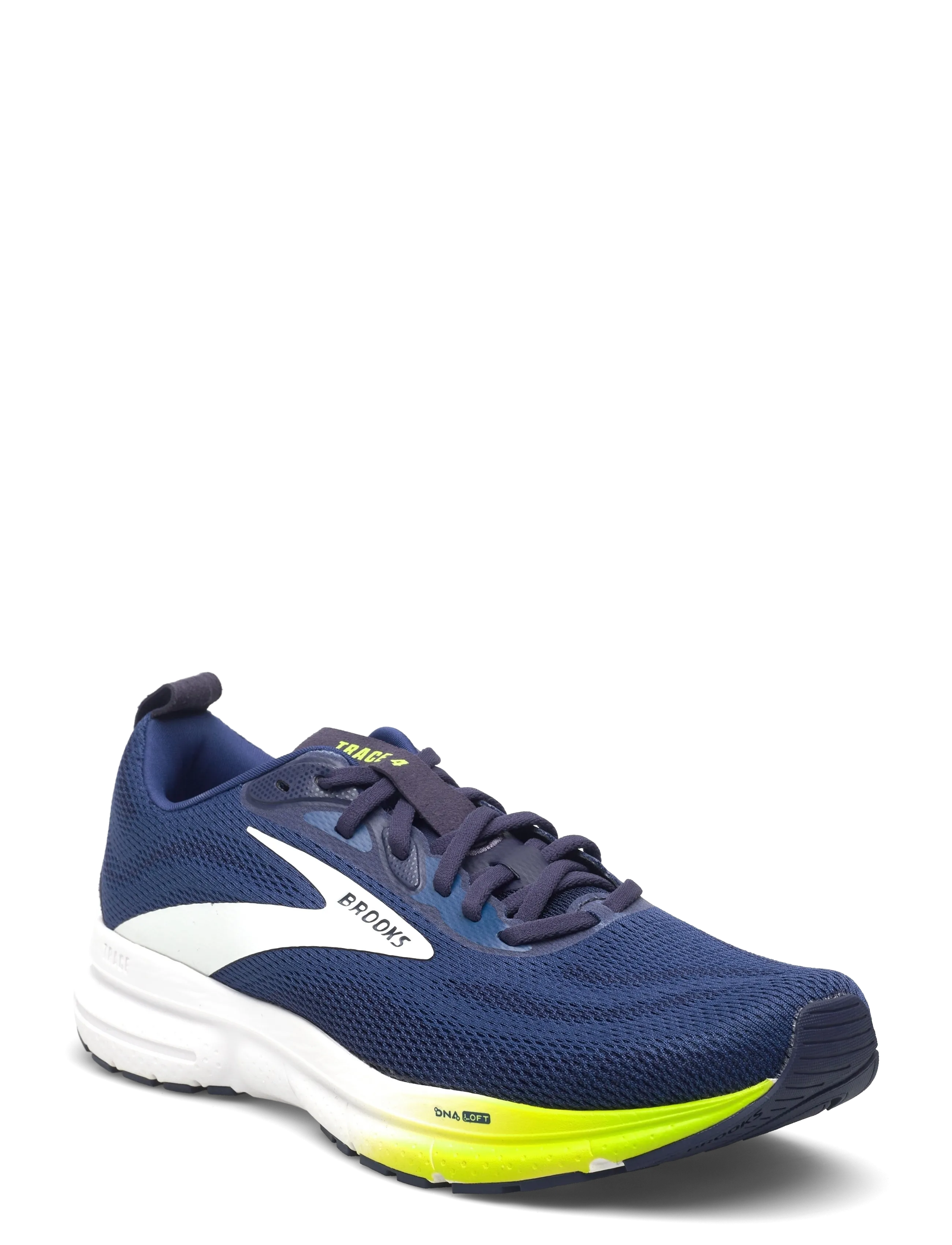 Brooks Trace 4 - Skór - NAVY/PEACOAT/ACID LIME / navy