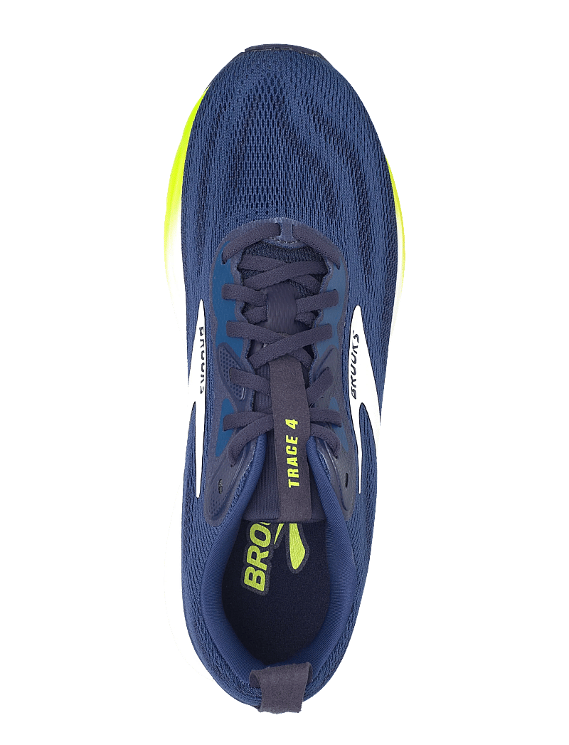 Brooks - Trace 4 - laufschuhe - navy/peacoat/acid lime - 3