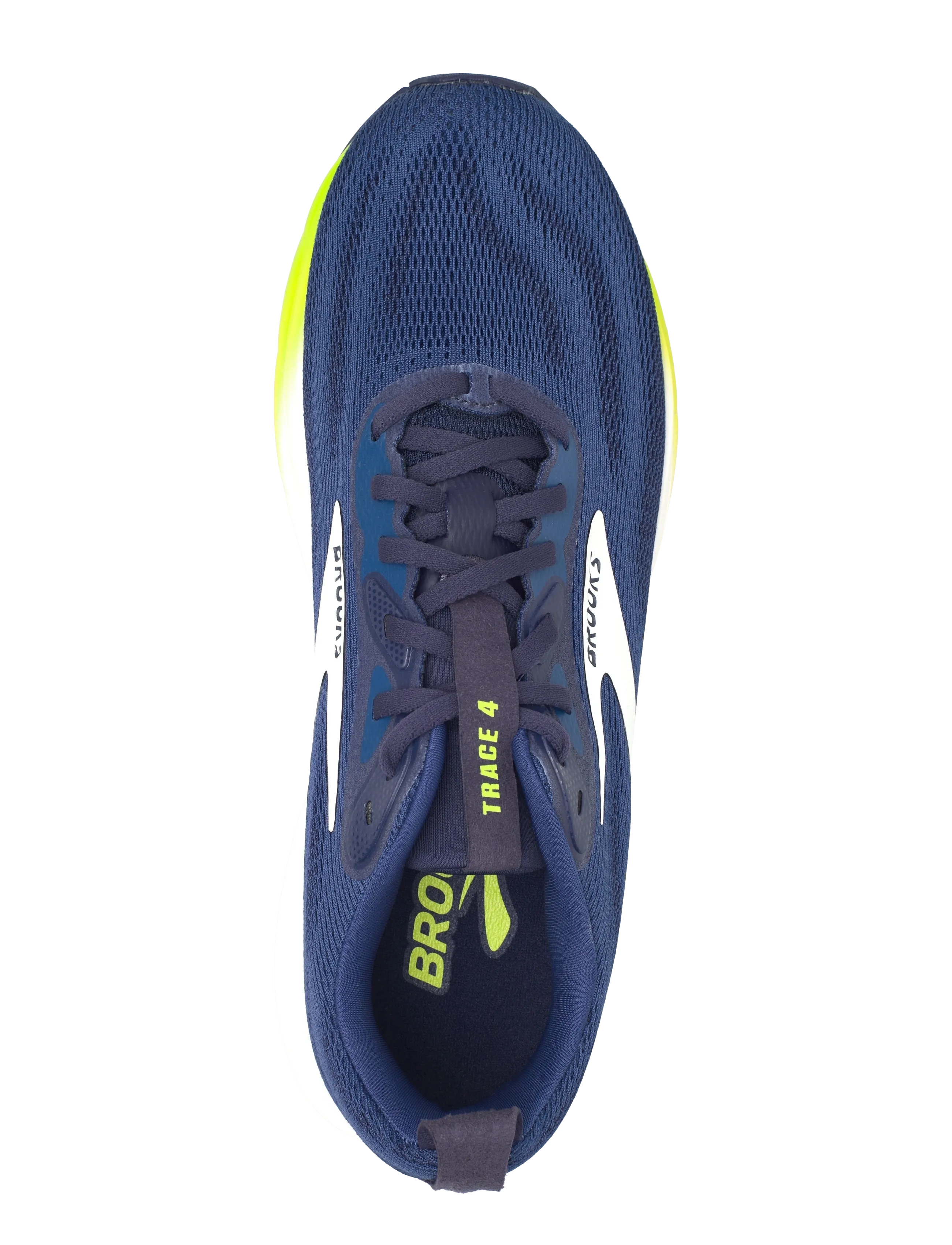Brooks - Trace 4 - jooksujalatsid - navy/peacoat/acid lime - 3