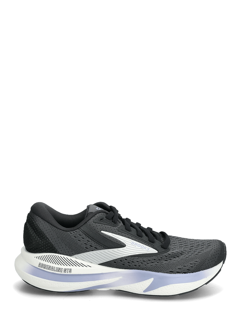 Brooks - Adrenaline GTS 24 - løbesko - ebony/blue heron/silver - 1