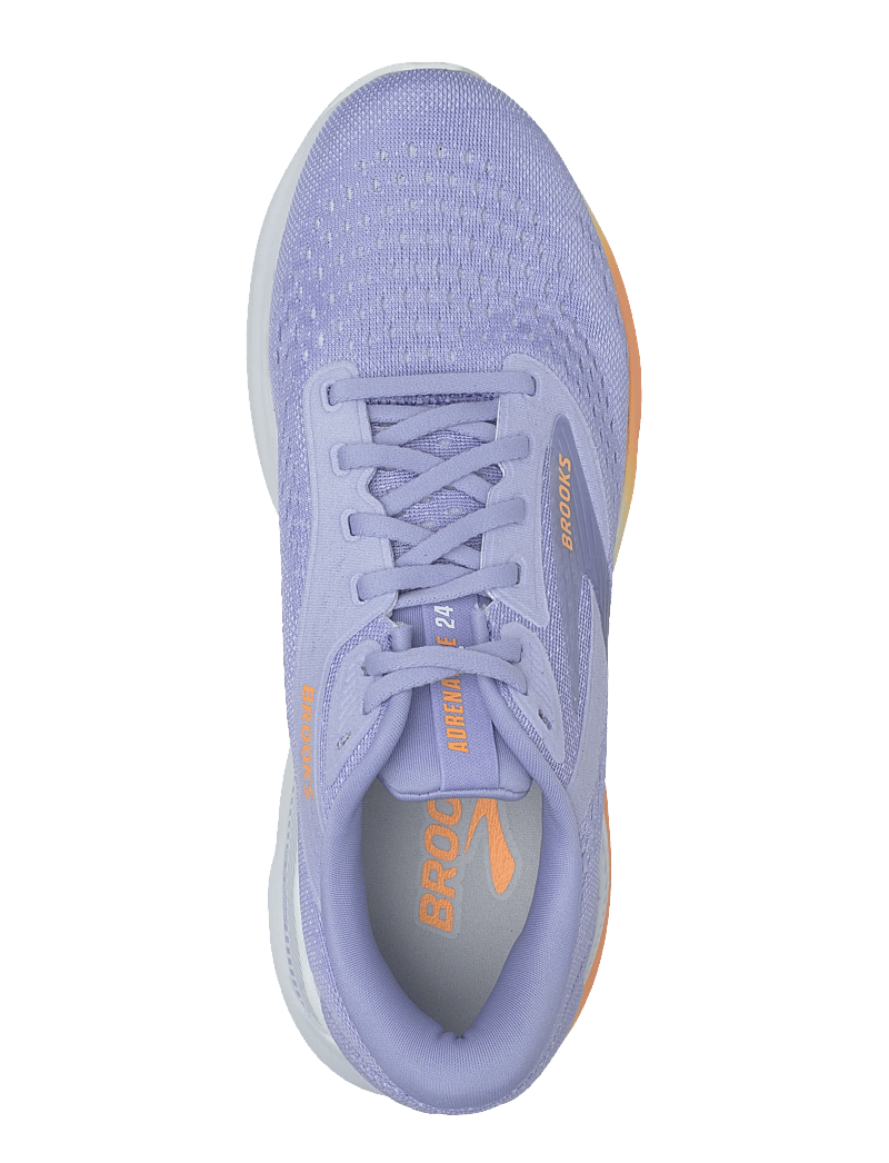 Brooks - Adrenaline GTS 24 - løbesko - blue heron/white/orange - 3