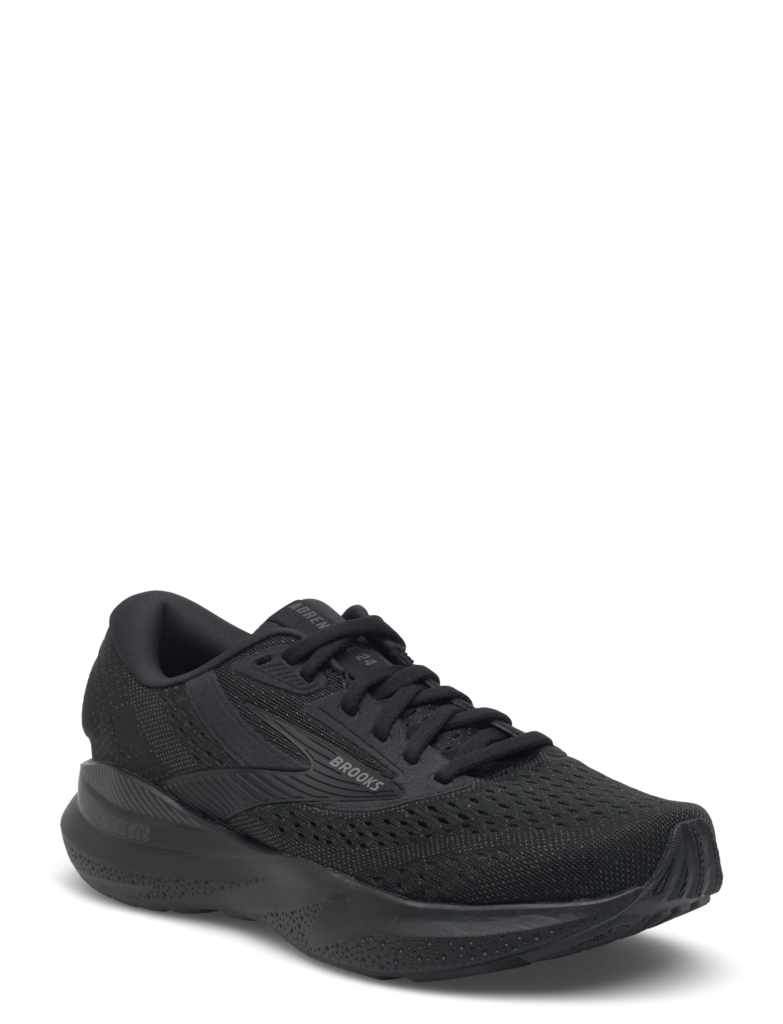 Brooks Adrenaline GTS 24 - Løpesko - BLACK/BLACK/EBONY / black