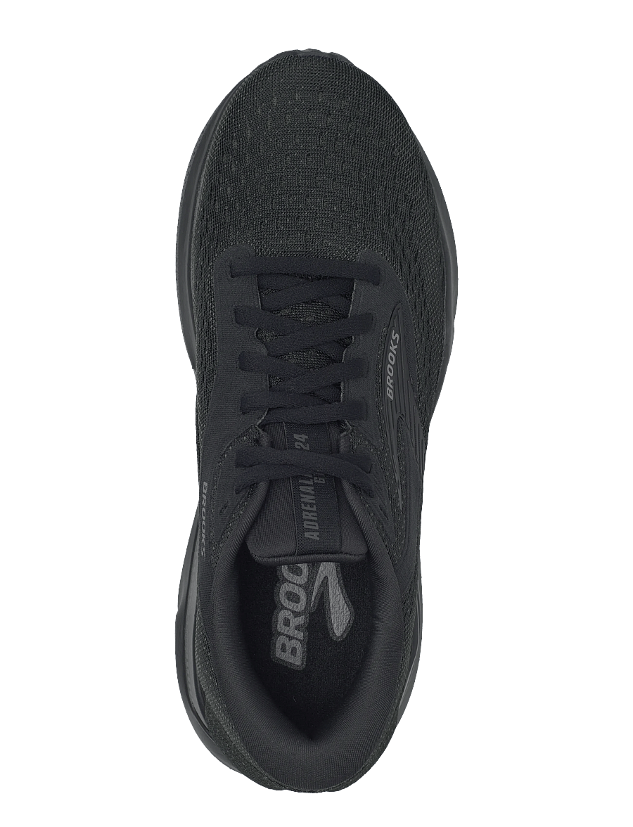Brooks - Adrenaline GTS 24 - løbesko - black/black/ebony - 3