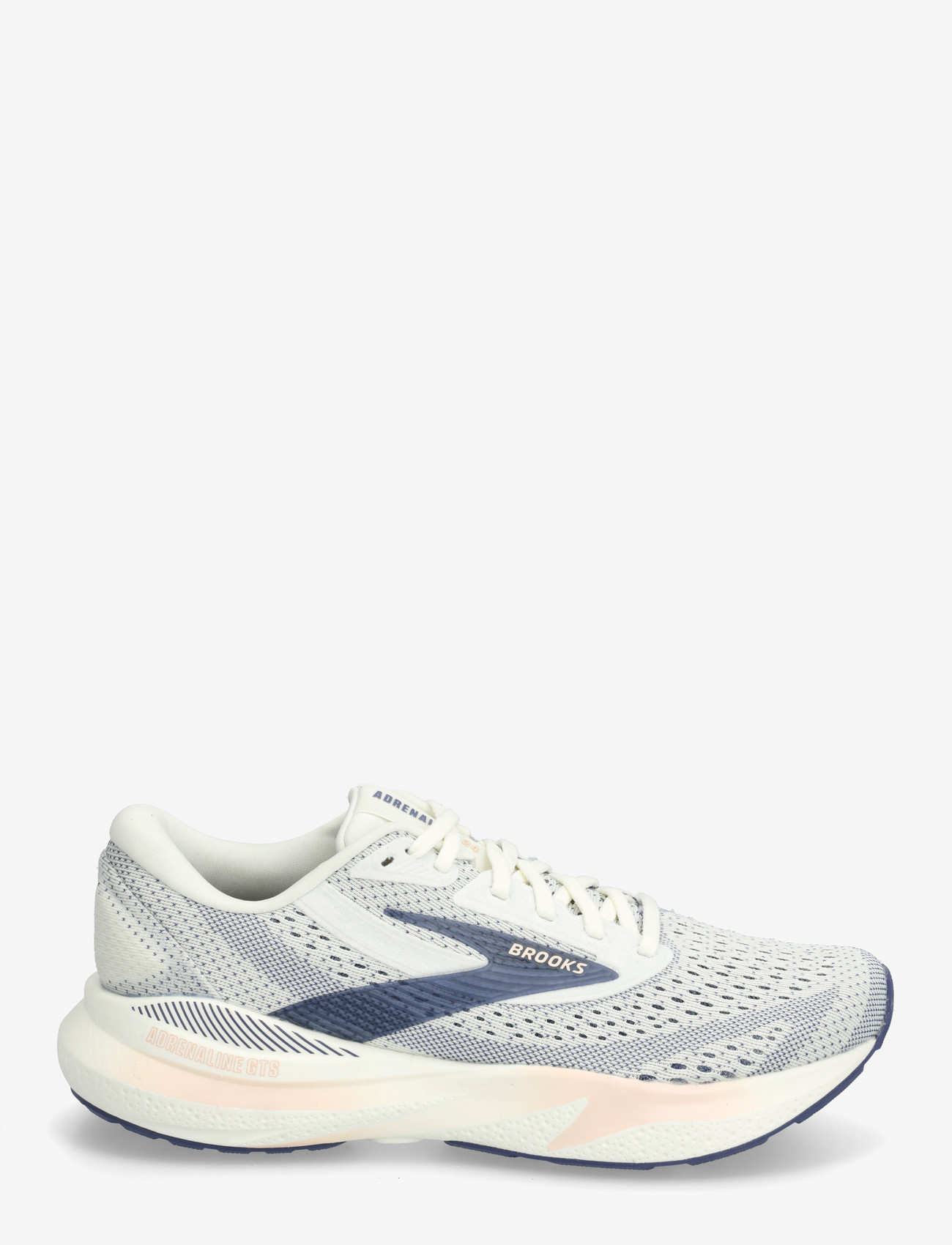 Brooks - Adrenaline GTS 24 - løbesko - grey/blue ribbon/peach - 1