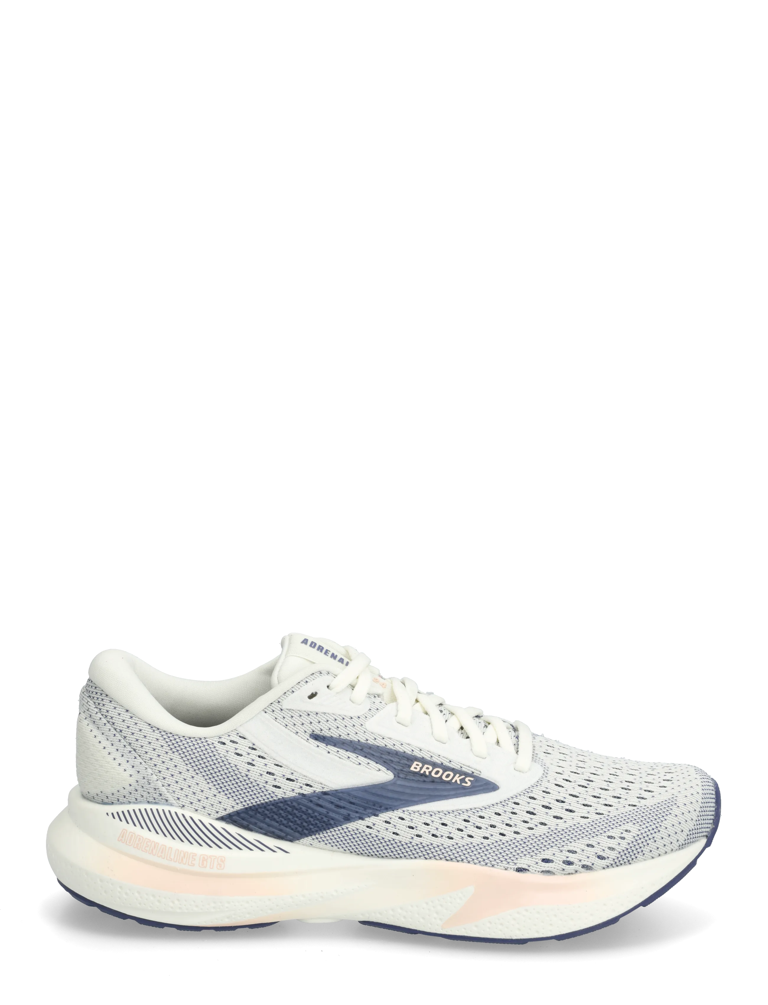 Brooks - Adrenaline GTS 24 - løbesko - grey/blue ribbon/peach - 1