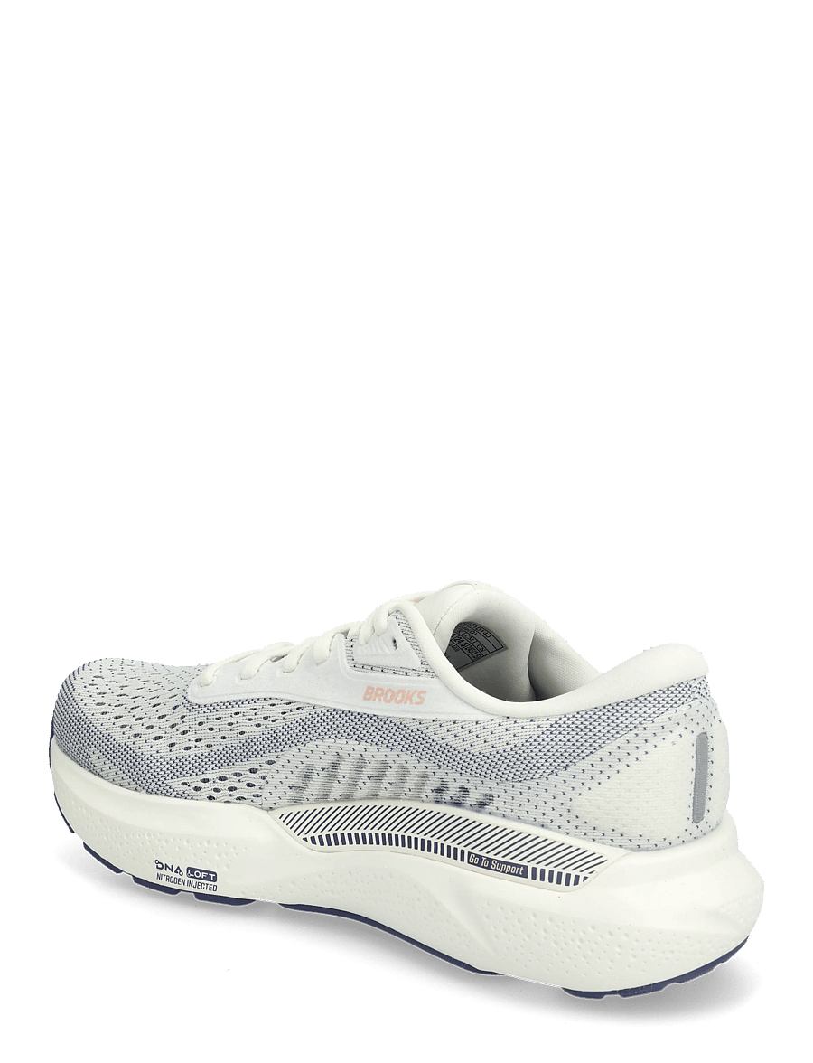 Brooks - Adrenaline GTS 24 - løbesko - grey/blue ribbon/peach - 2