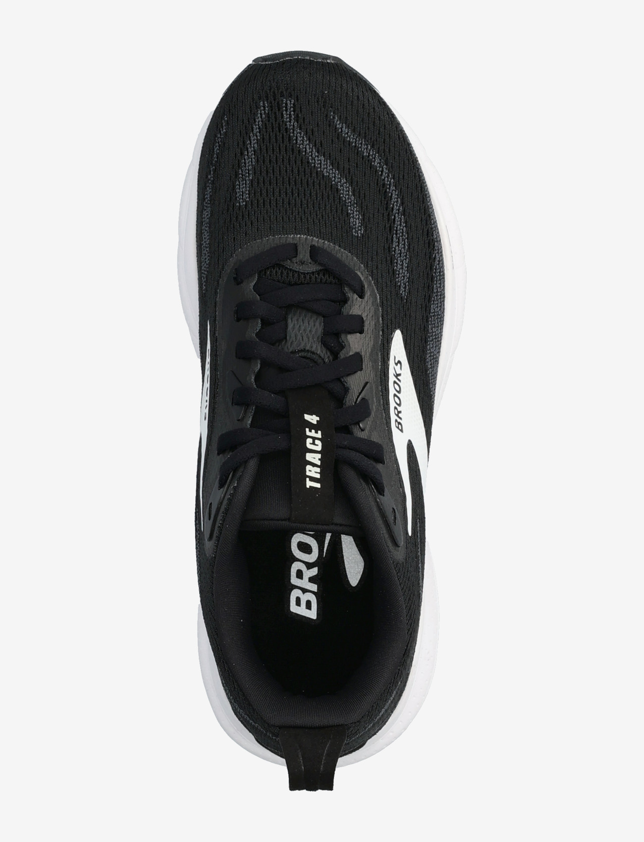 Brooks - Trace 4 - jooksujalatsid - black/grey/white - 3