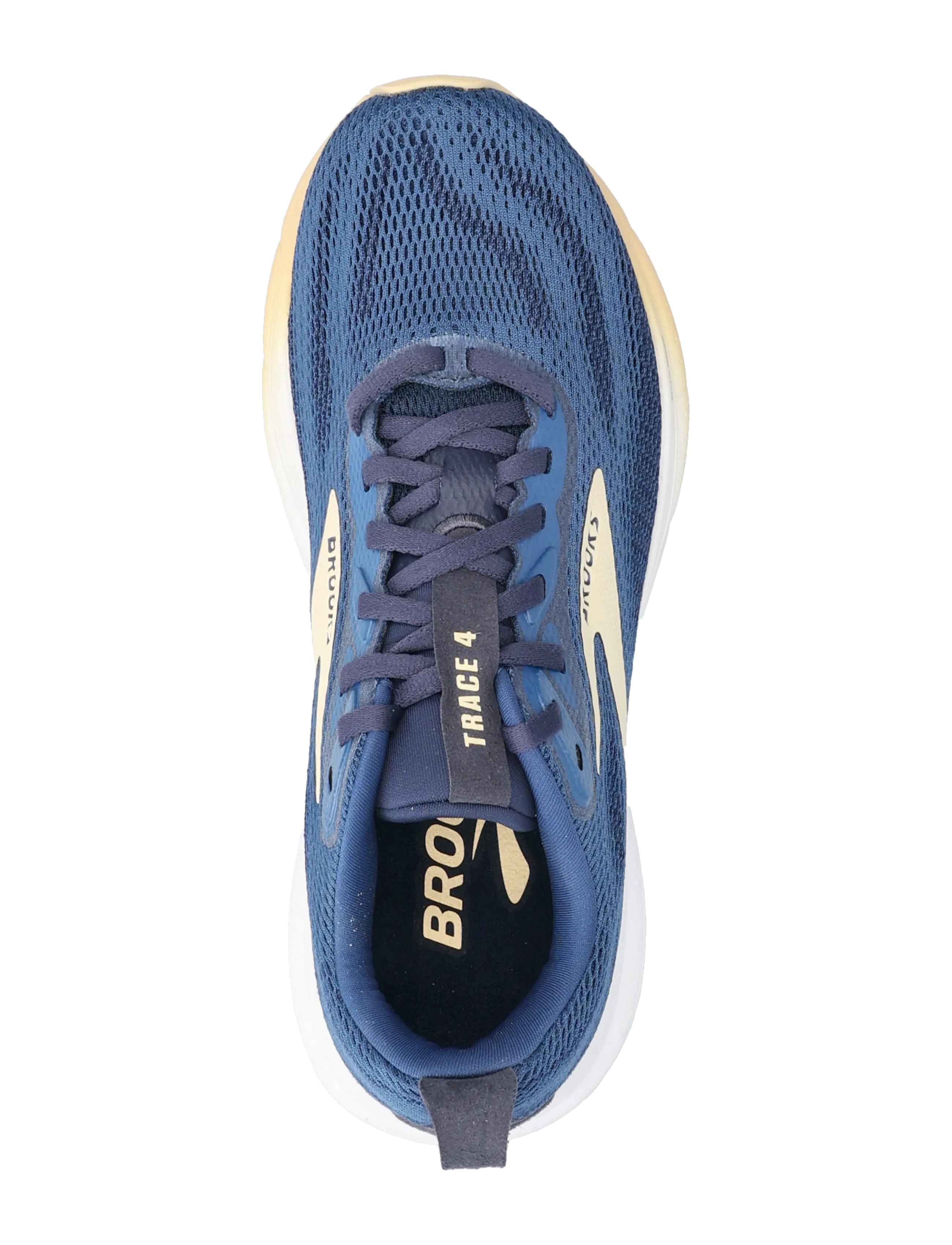 Brooks - Trace 4 - löparskor - navy/apricot/peacoat - 3