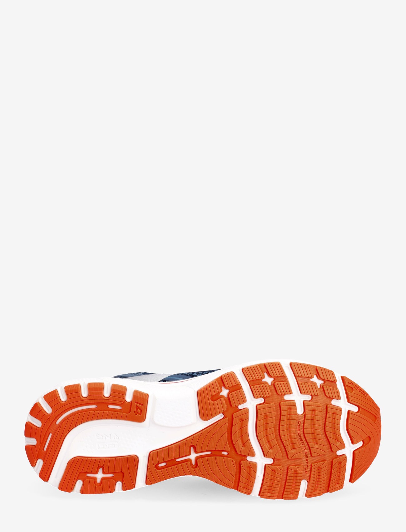 Brooks - Ghost 14 - 488 titan/teal/flame - 4