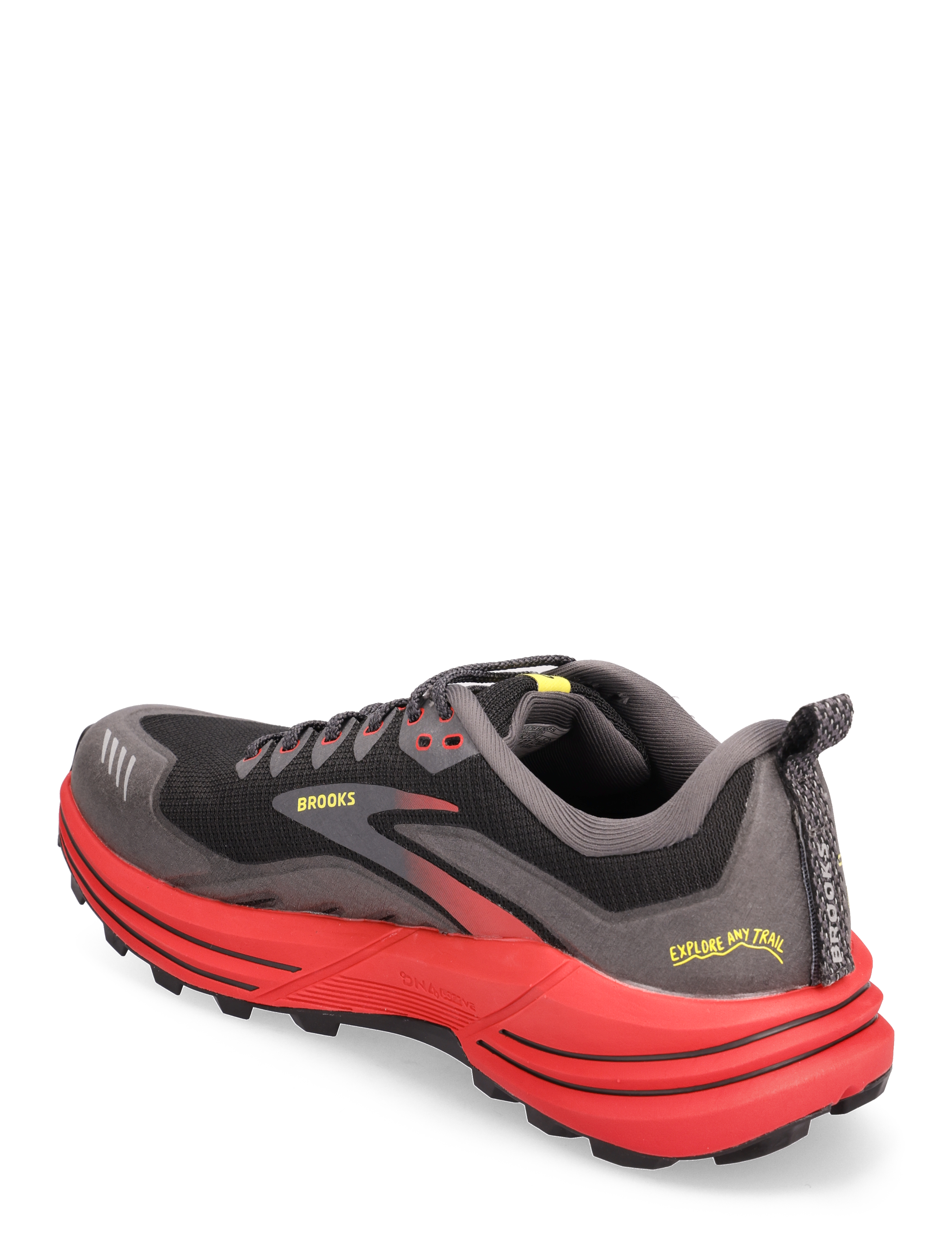 Brooks - Cascadia 16 - 035 black/fiery red/blazing yellow - 2
