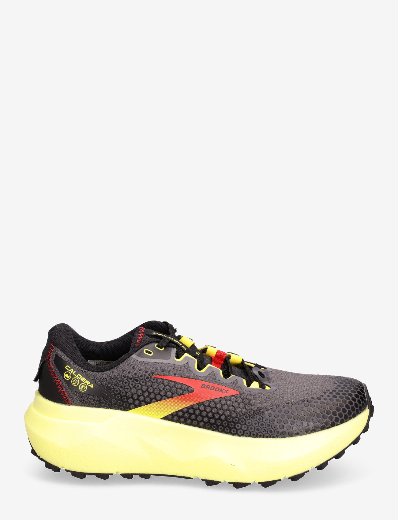 Brooks - Caldera 6 - 035 black/fiery red/blazing yellow - 1