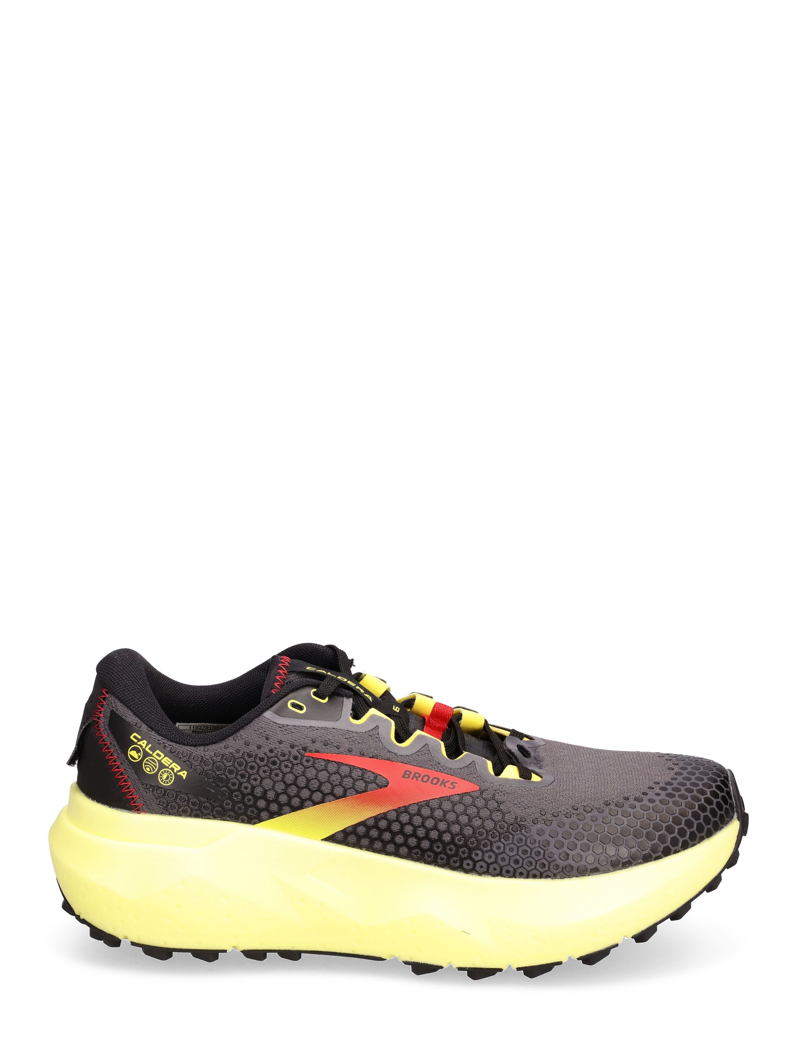 Brooks - Caldera 6 - 035 black/fiery red/blazing yellow - 1