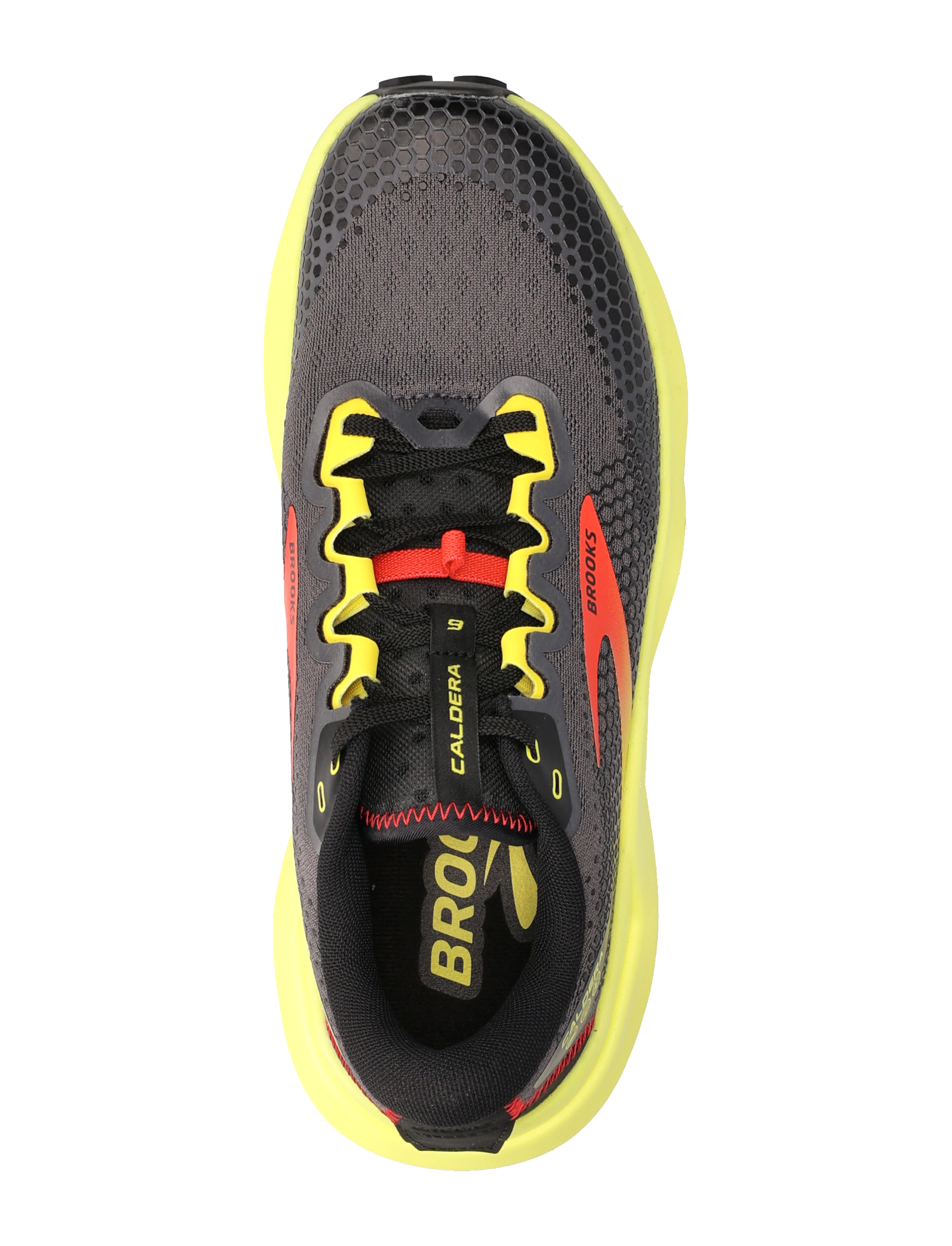 Brooks - Caldera 6 - 035 black/fiery red/blazing yellow - 3