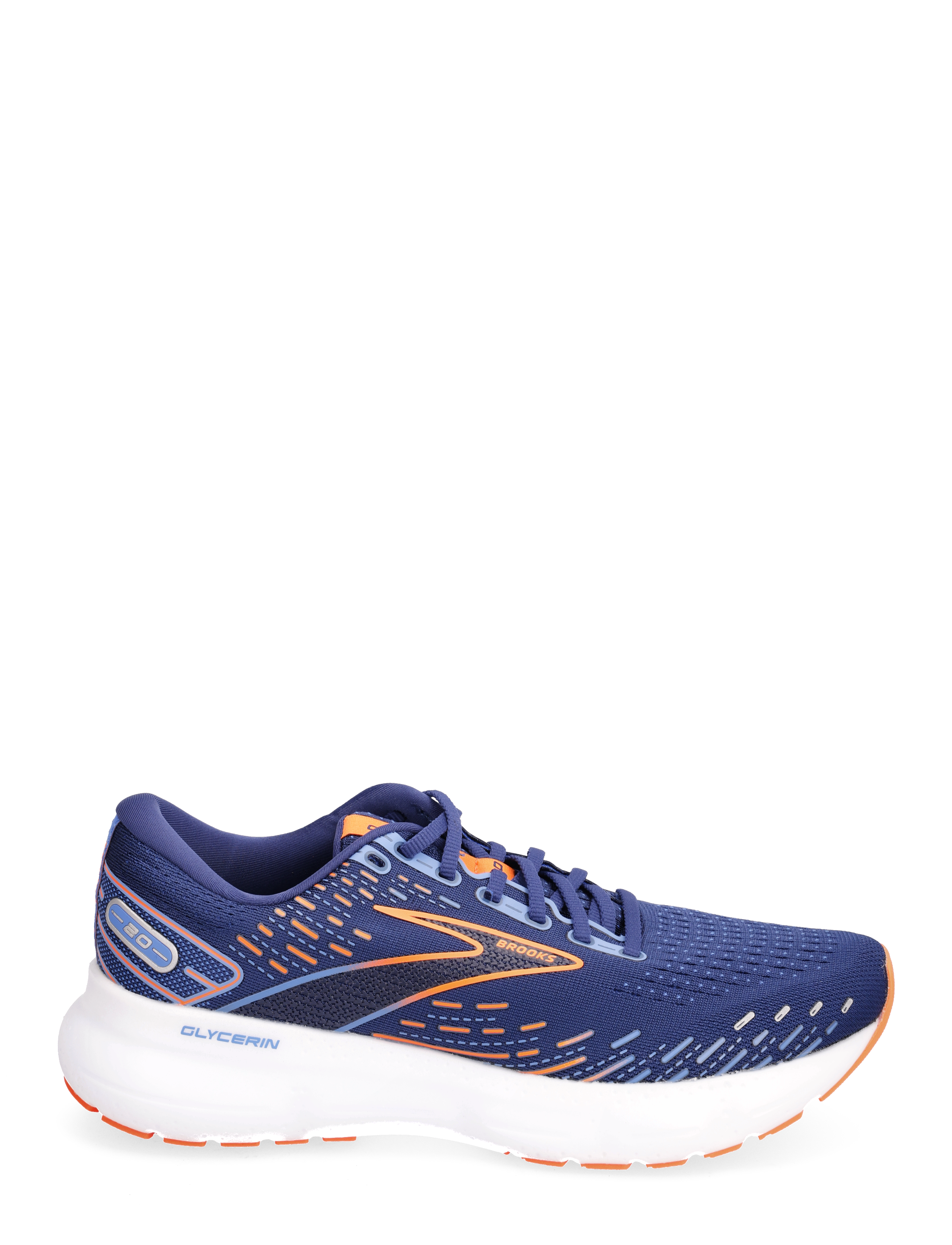 Brooks - Glycerin 20 - 444 blue depths/palace blue/orange - 1