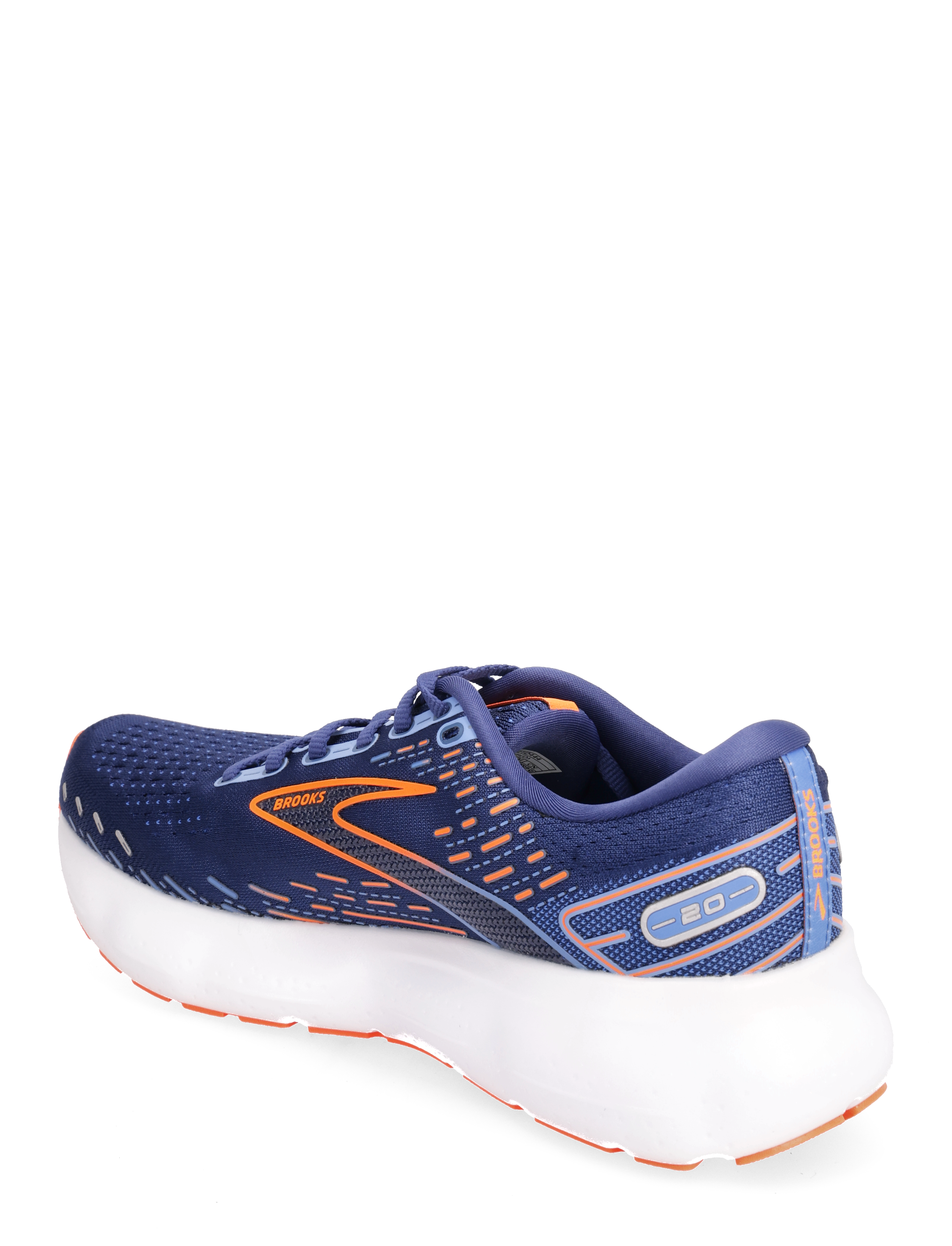 Brooks - Glycerin 20 - 444 blue depths/palace blue/orange - 2