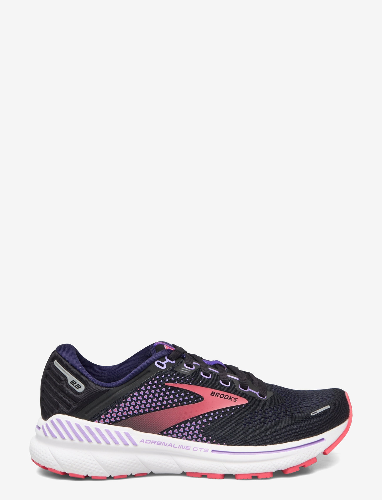 Brooks - Adrenaline GTS 22 - 080 black/purple/coral - 1