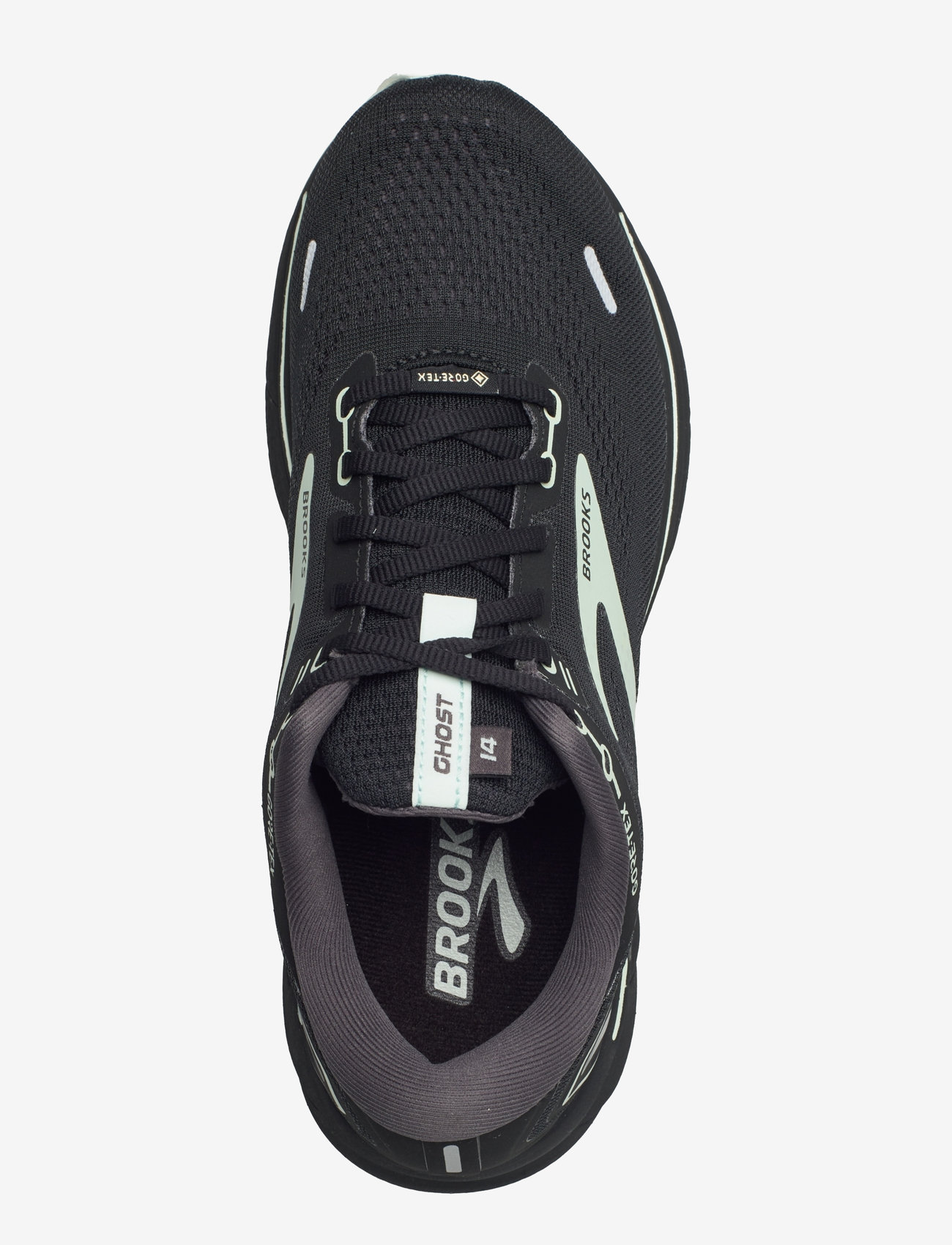 Brooks - Ghost 14 GTX - 015 black/blackened pearl/aquaglass - 3