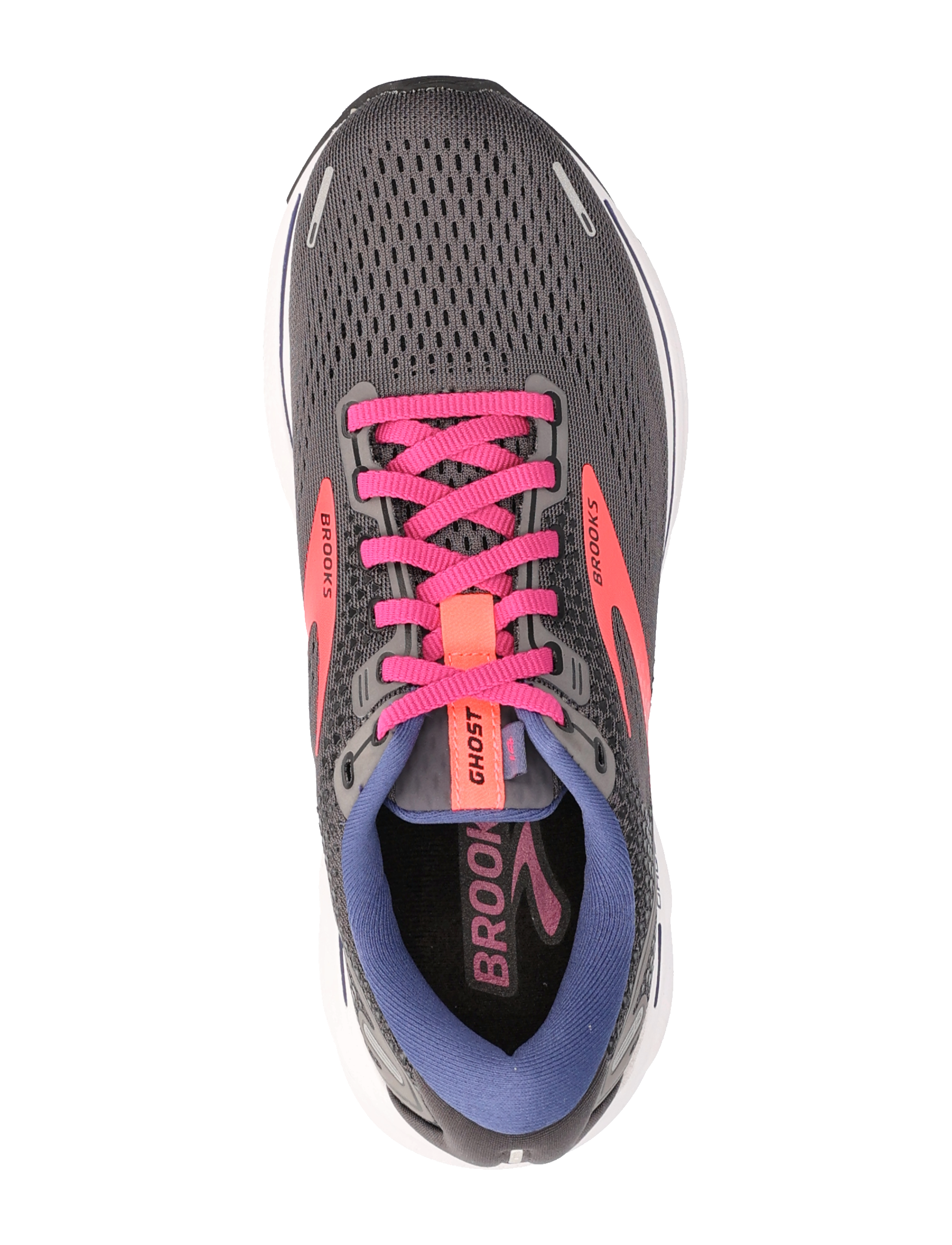 Brooks - Ghost 14 - 058 pearl/black/pink - 3