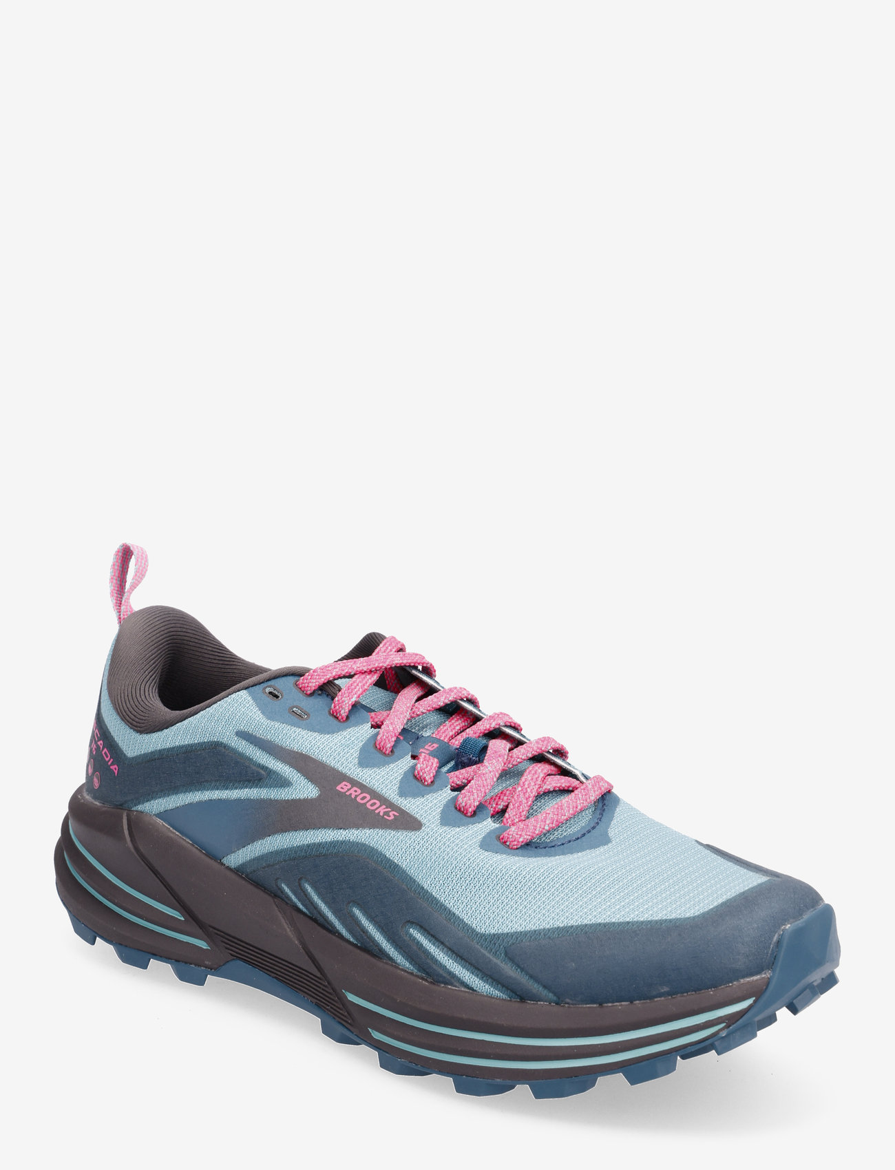 Brooks - Cascadia 16 - 433 porcelain/blue coral/pink - 0