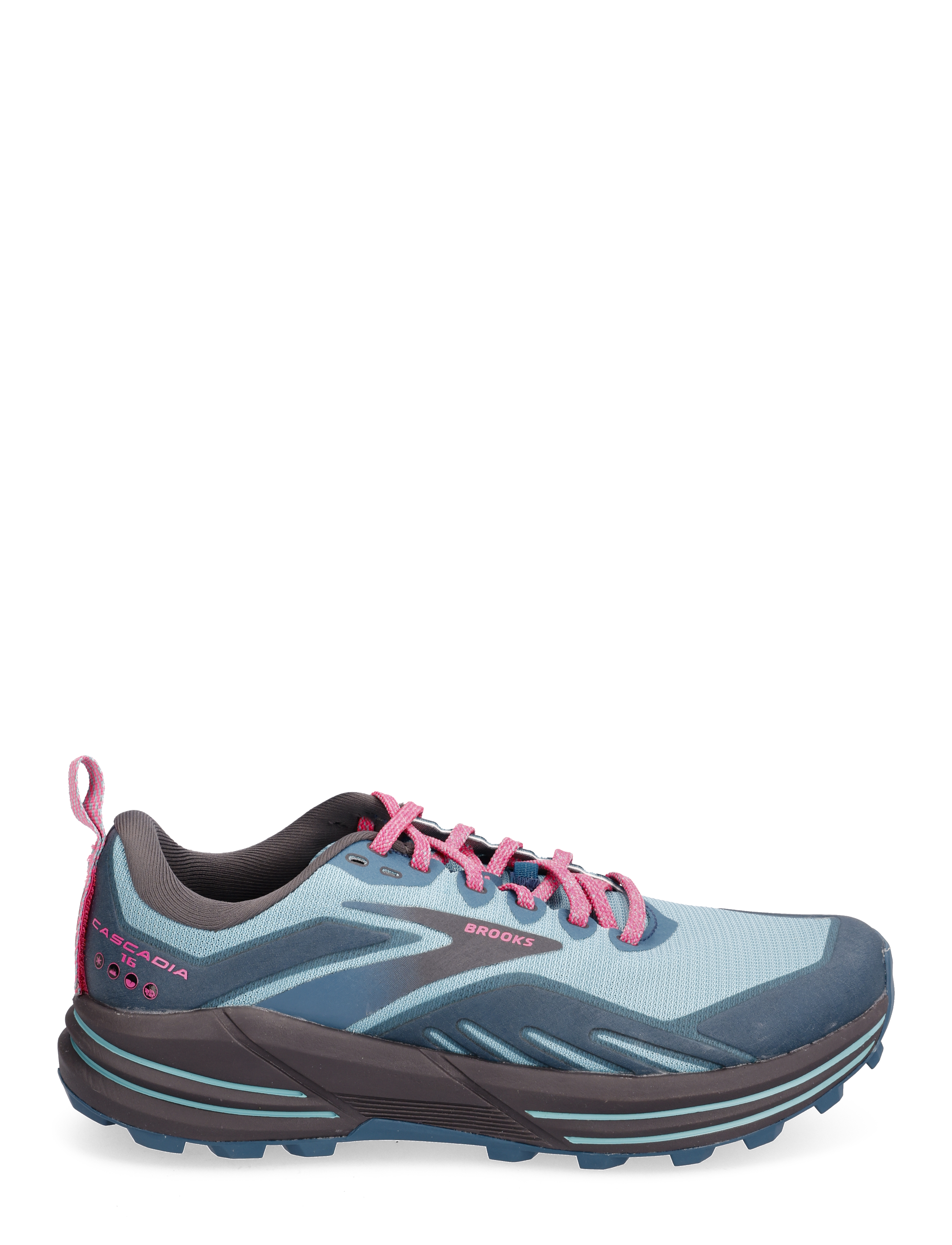 Brooks - Cascadia 16 - 433 porcelain/blue coral/pink - 1