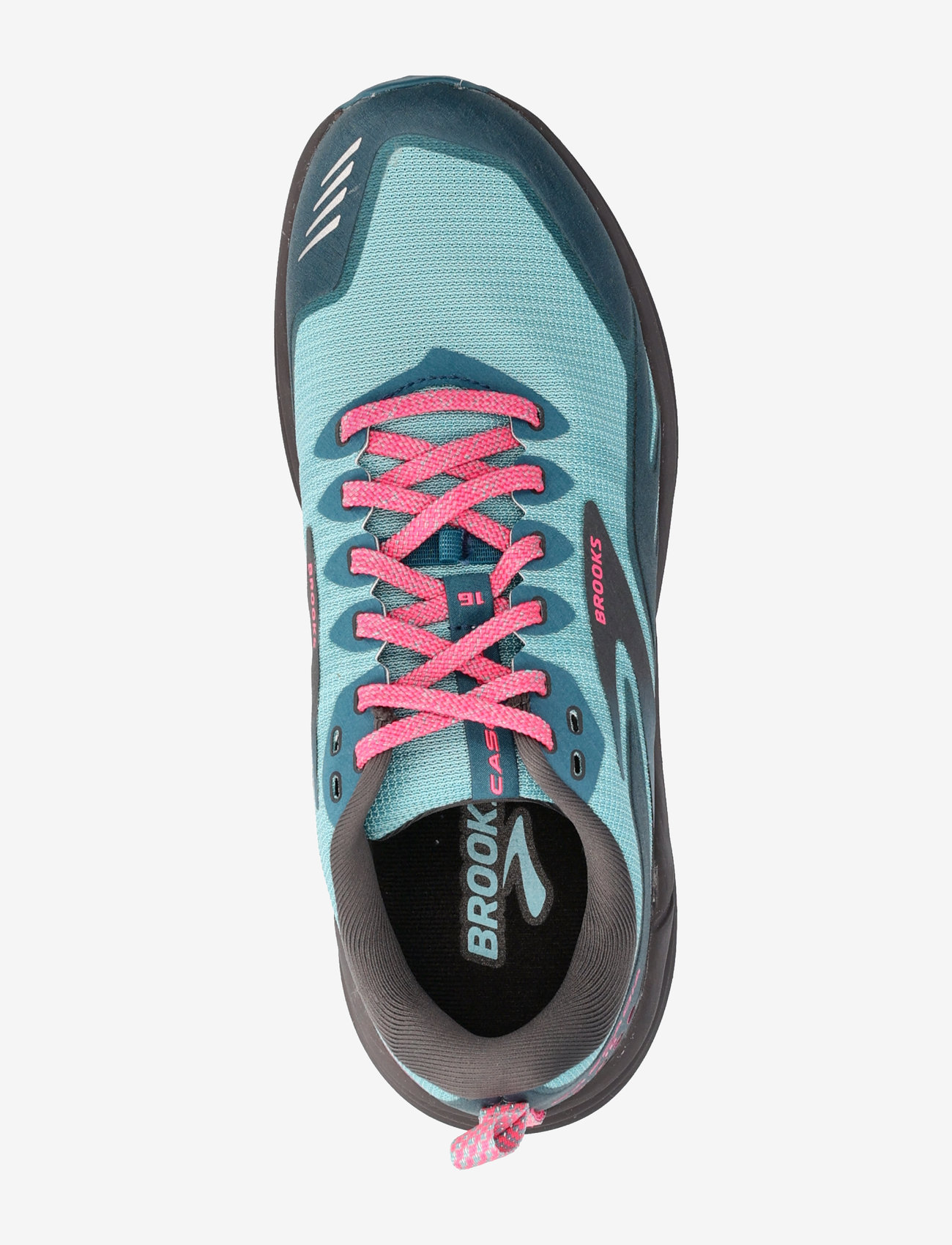 Brooks - Cascadia 16 - 433 porcelain/blue coral/pink - 3