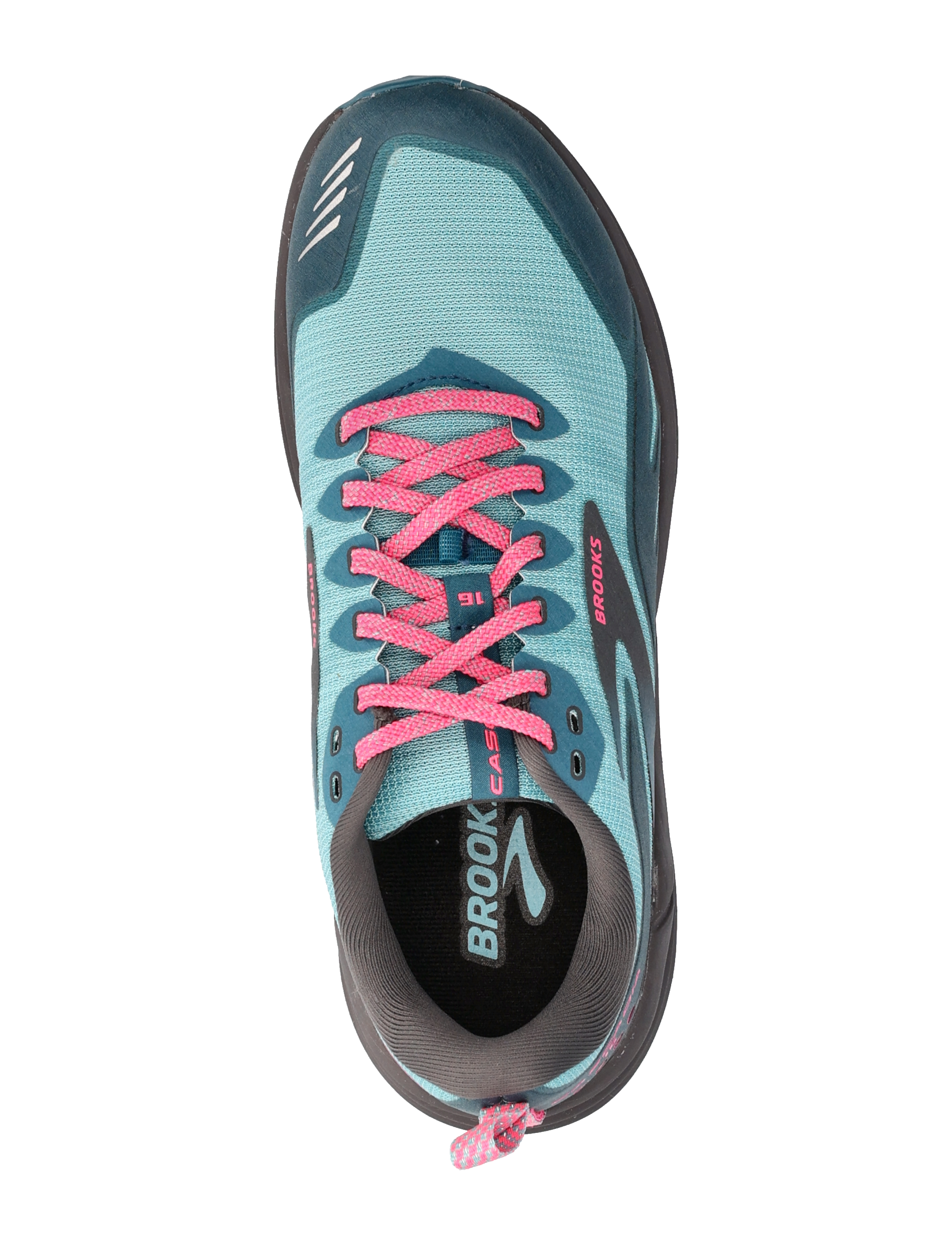 Brooks - Cascadia 16 - 433 porcelain/blue coral/pink - 3