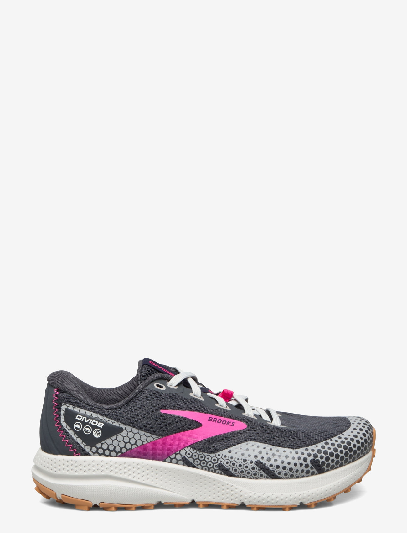 Brooks - Divide 3 - 009 ebony/grey/pink - 2