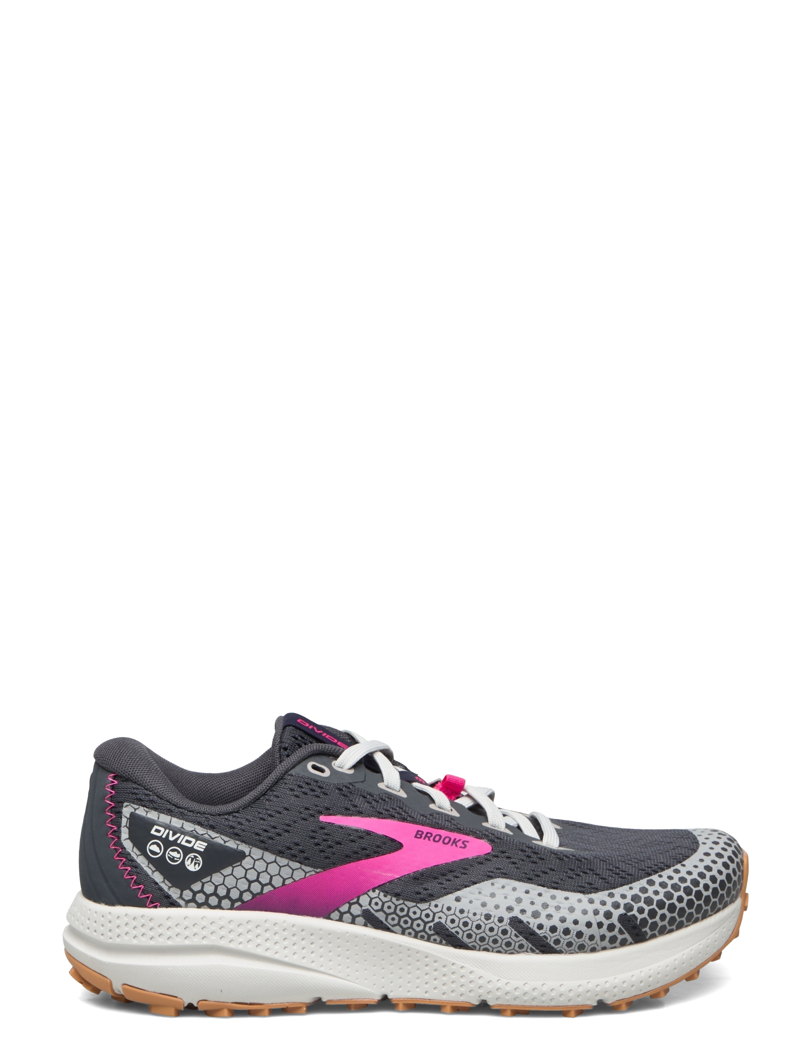 Brooks - Divide 3 - 009 ebony/grey/pink - 2