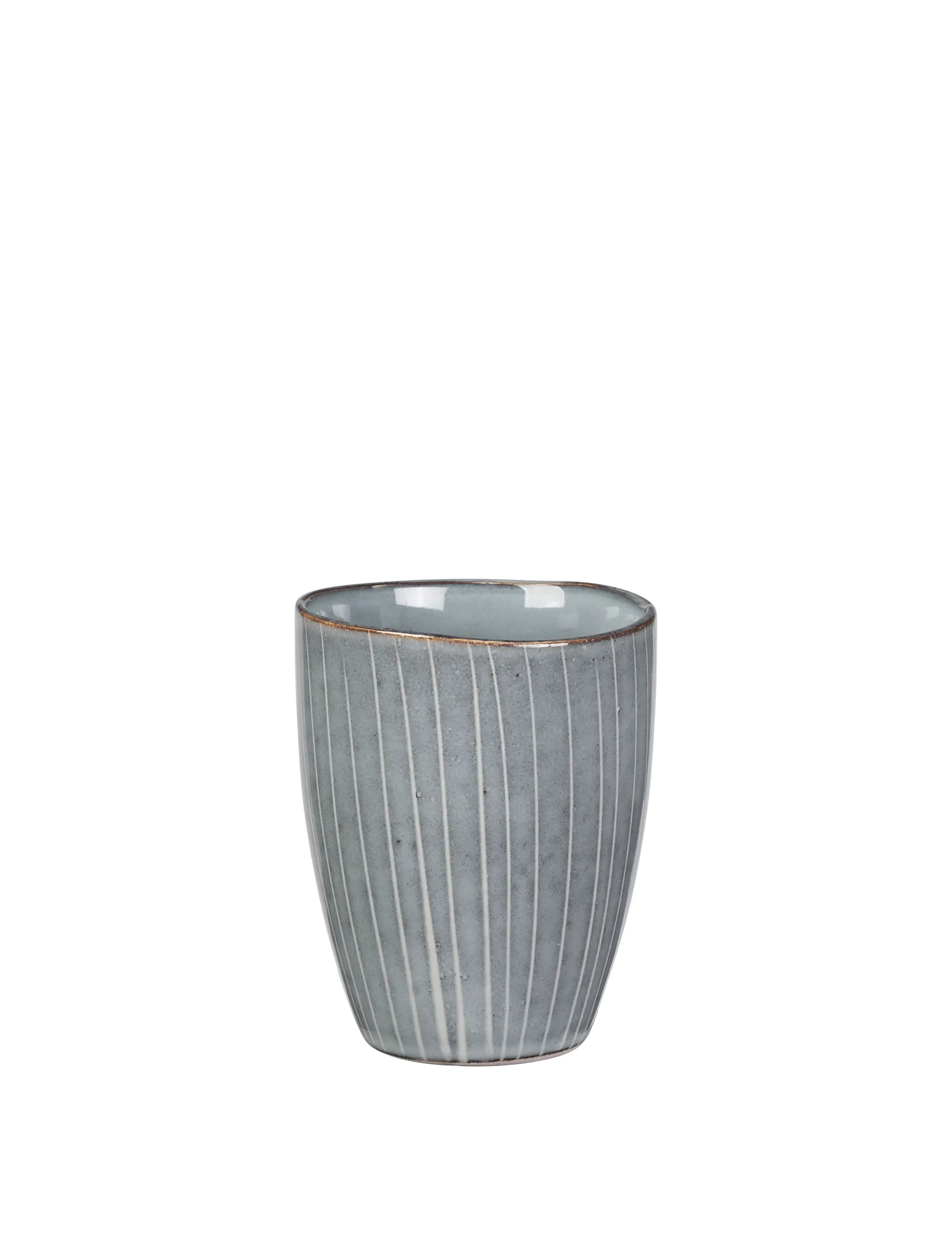 Broste Copenhagen Krus 'Nordic Sea' Uden Hank, 25 CL, Blue, Kopper & Krus > Kaffekopper, Unisex