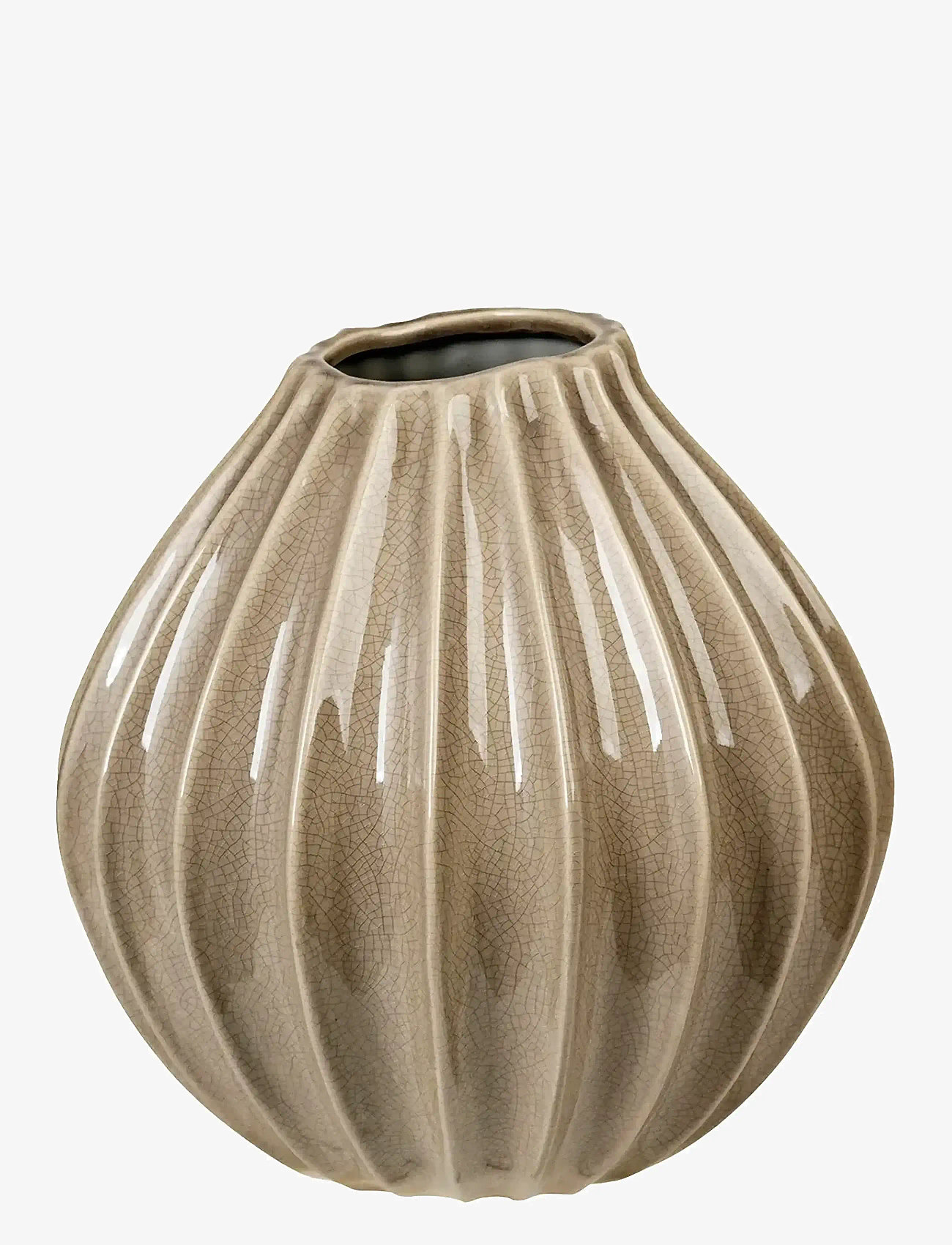 Broste Copenhagen - Wide Vase M - achat par prix - rainy day grey - 0