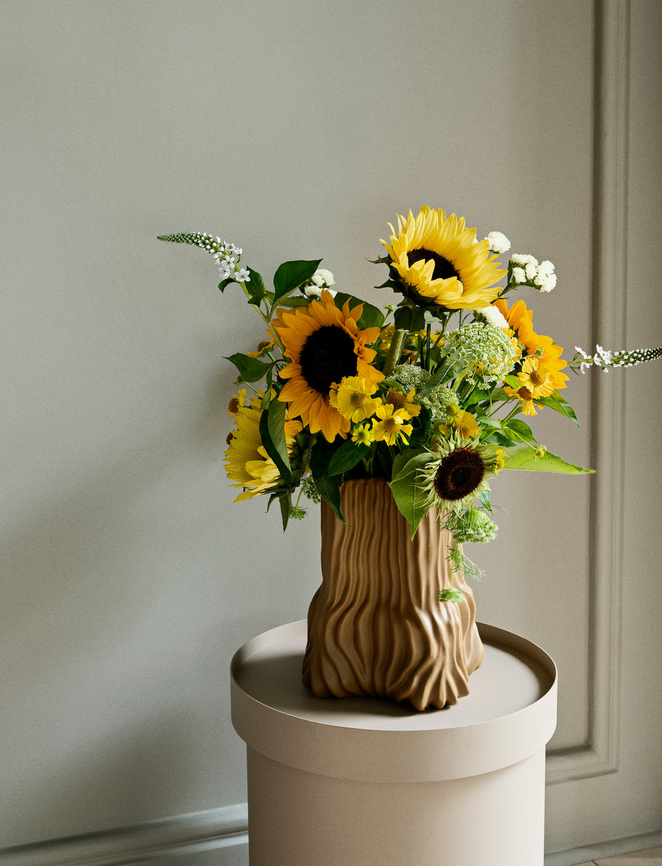 Broste Copenhagen - Vase Magny - small vases - yellow - 1