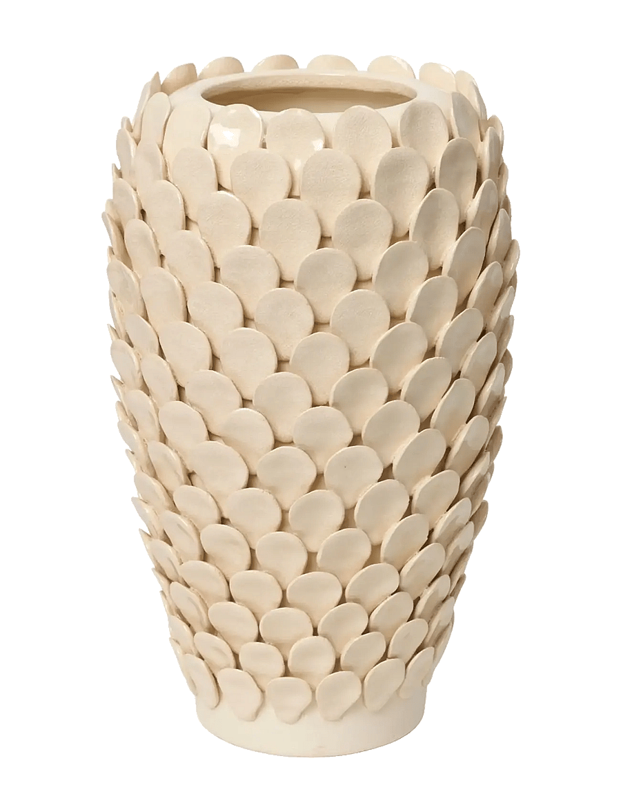 Broste Copenhagen - Dorthea Vase - vāzes - white - 1