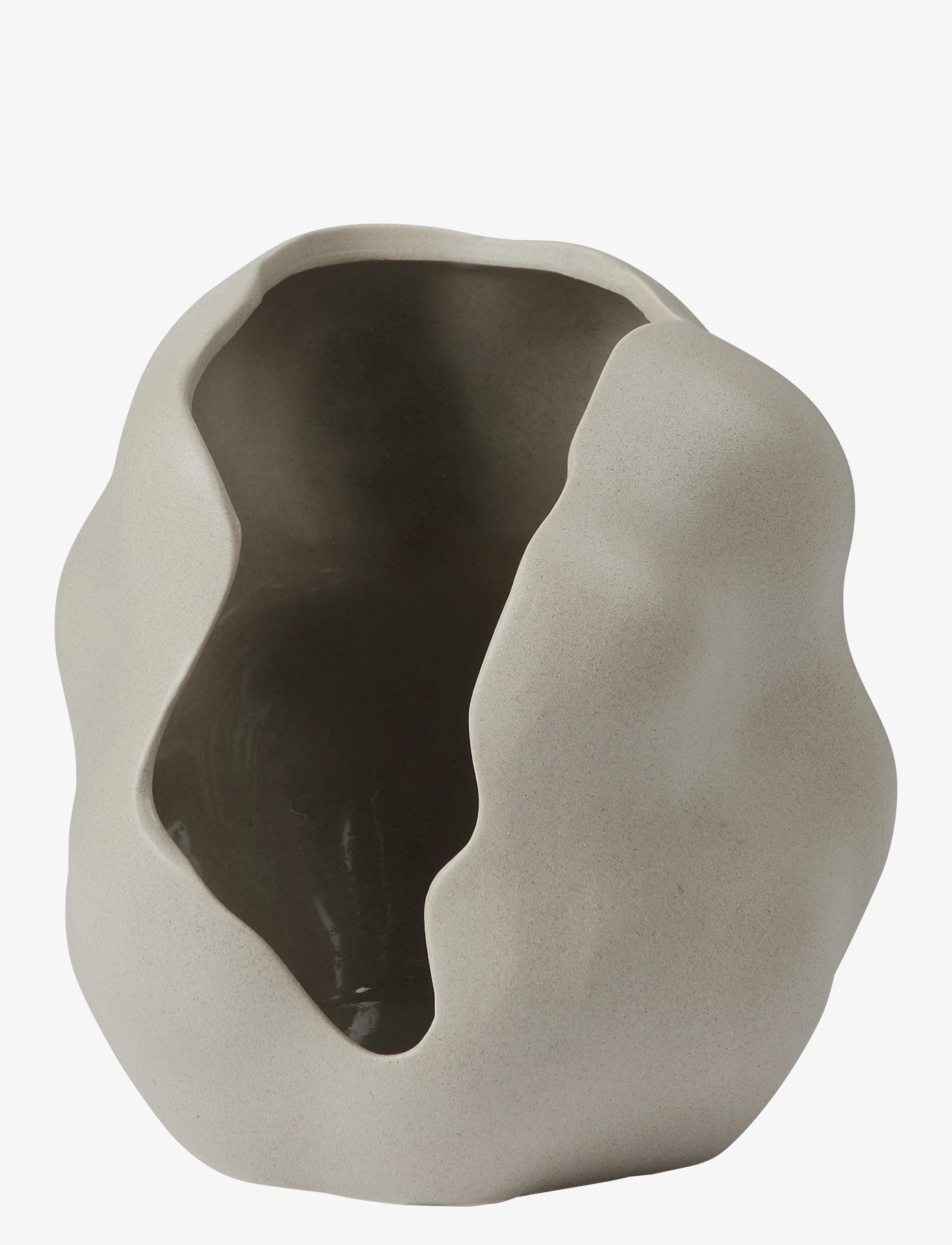 Broste Copenhagen Hekla Lanterne, Ø 16 cm, Candlesticks & Lanterns, Grau - Tealight Holders, Homeware