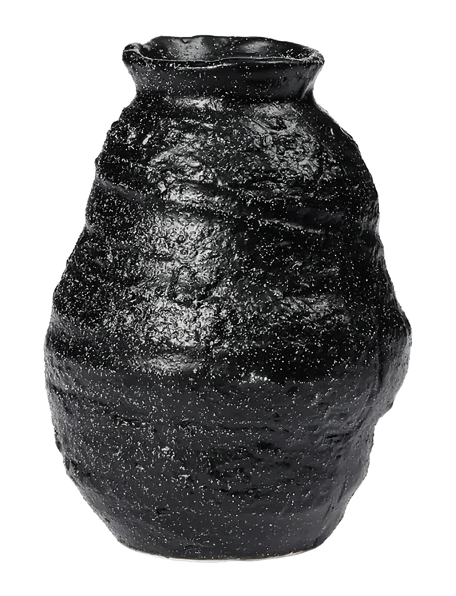 Broste Copenhagen - Alma Vase - vaasid - black - 1