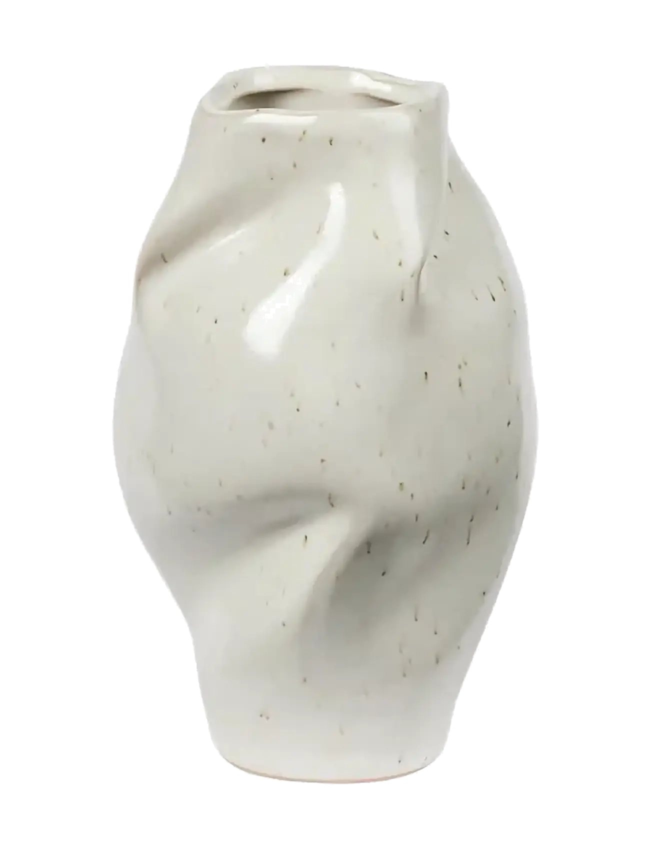 Broste Copenhagen Susie Vase - Interior - RAINY DAY GREY / cream