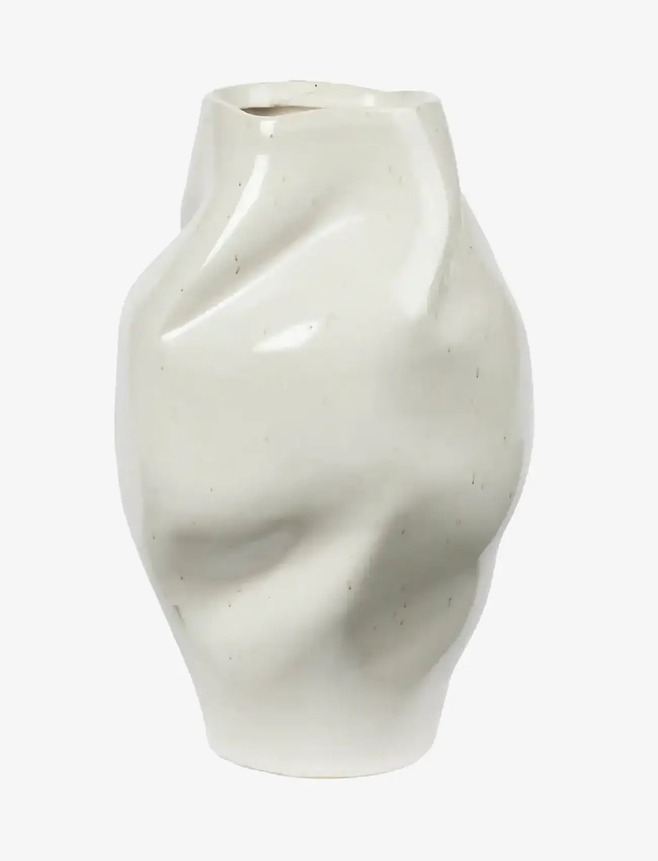 Broste Copenhagen - Susie Vase - vasar - rainy day grey - 1