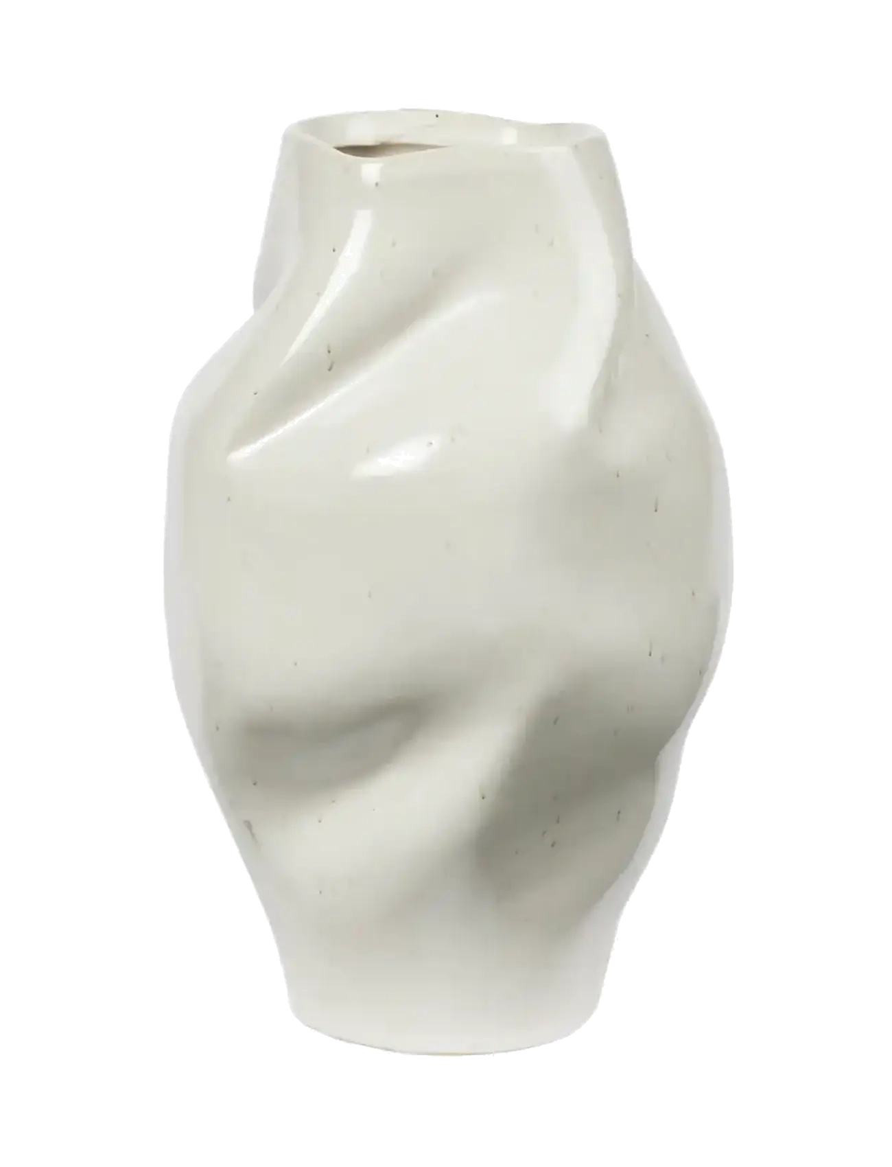 Broste Copenhagen Susie Vase - Kampagne - RAINY DAY GREY / cream