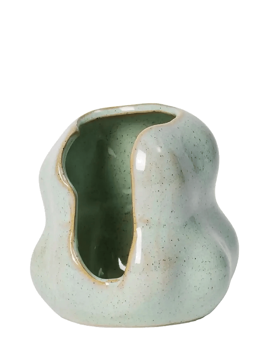 Broste Copenhagen - Hekla Hurricane - teeküünlahoidjad - green - 0