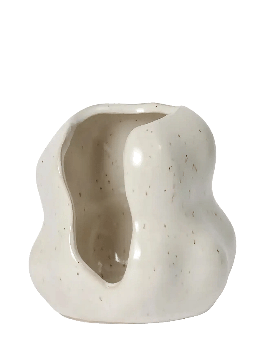 Broste Copenhagen - Hekla Hurricane - teeküünlahoidjad - white - 1