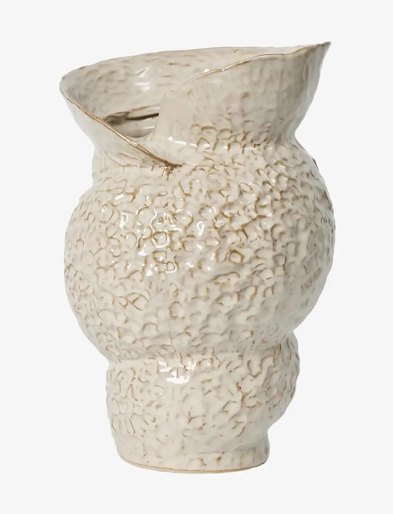 Broste Copenhagen - Shelly Vase - vases - white - 1
