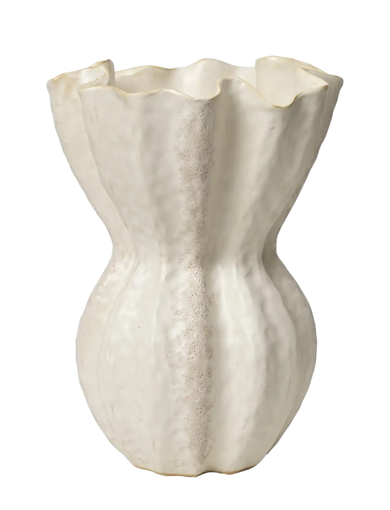 Broste Copenhagen Cori Vase - Julklappar - WHITE / white