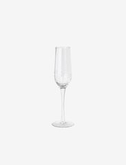 Broste Copenhagen - Champagne glass Bubble - najniższe ceny - clear - 0