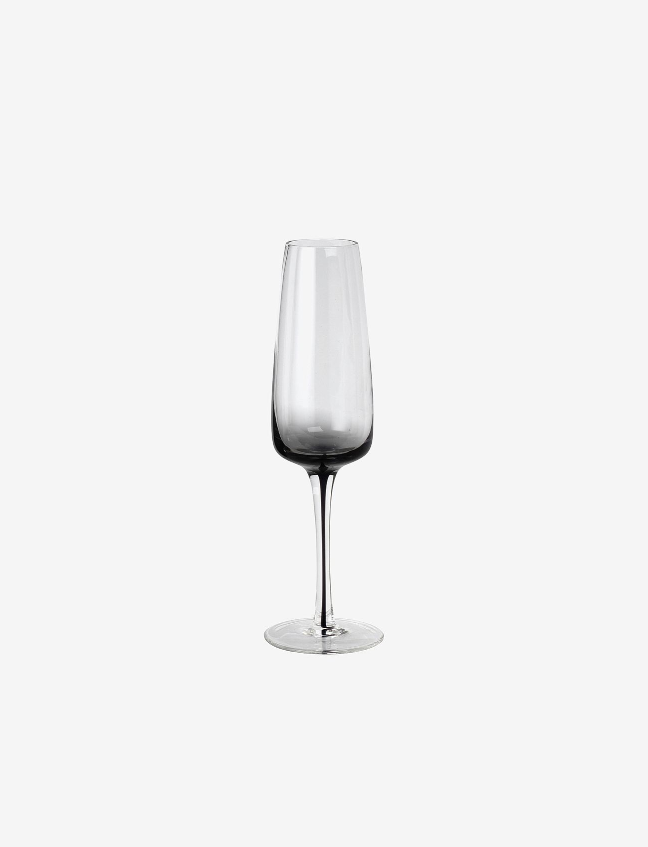 Broste Copenhagen - CHAMPAGNE GLAS 'SMOKE' GLAS - køb efter pris - smoke - 0