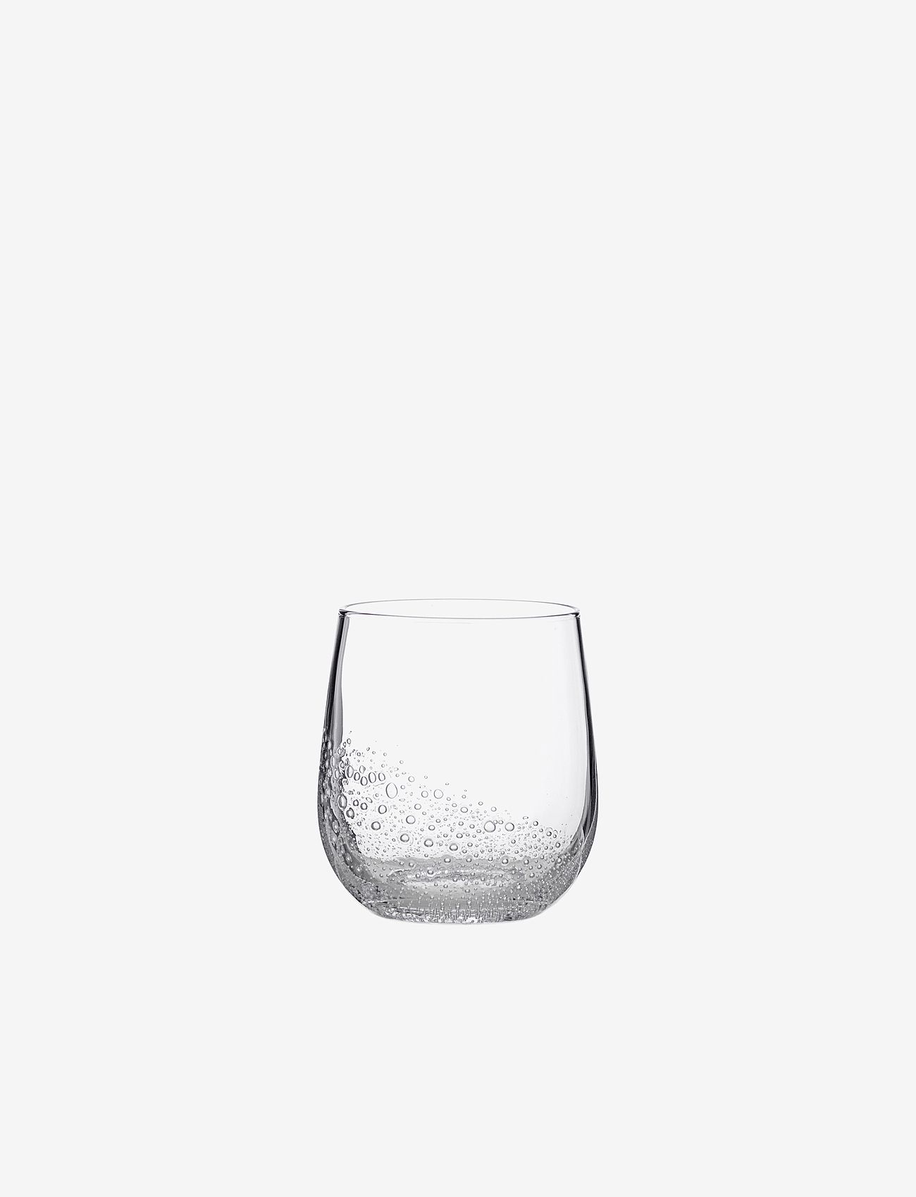 Broste Copenhagen - DRIKKEGLAS 'BUBBLE' TYKT GLAS - laveste priser - clear - 0